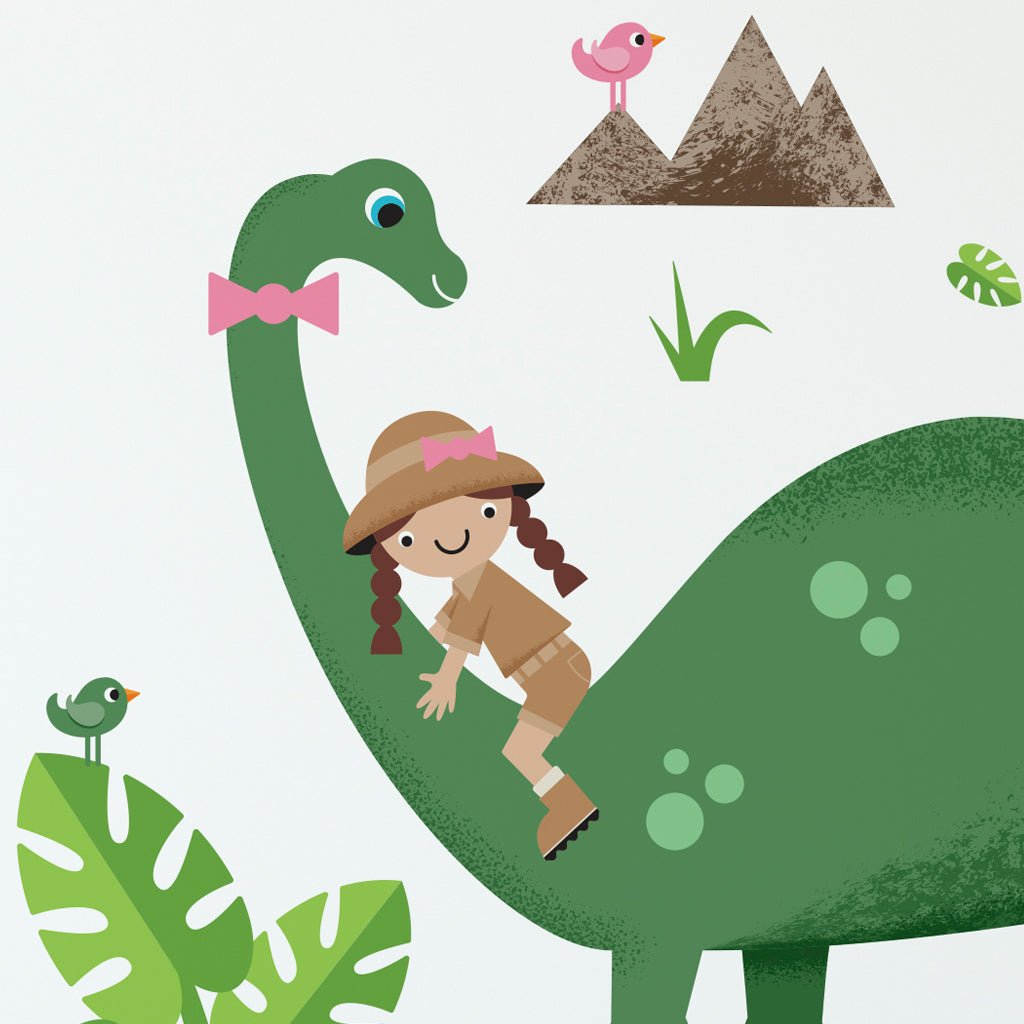 Dinosaur Wall Decal thematic collection for nursery & dino loving kid's rooms by Graphic Spaces