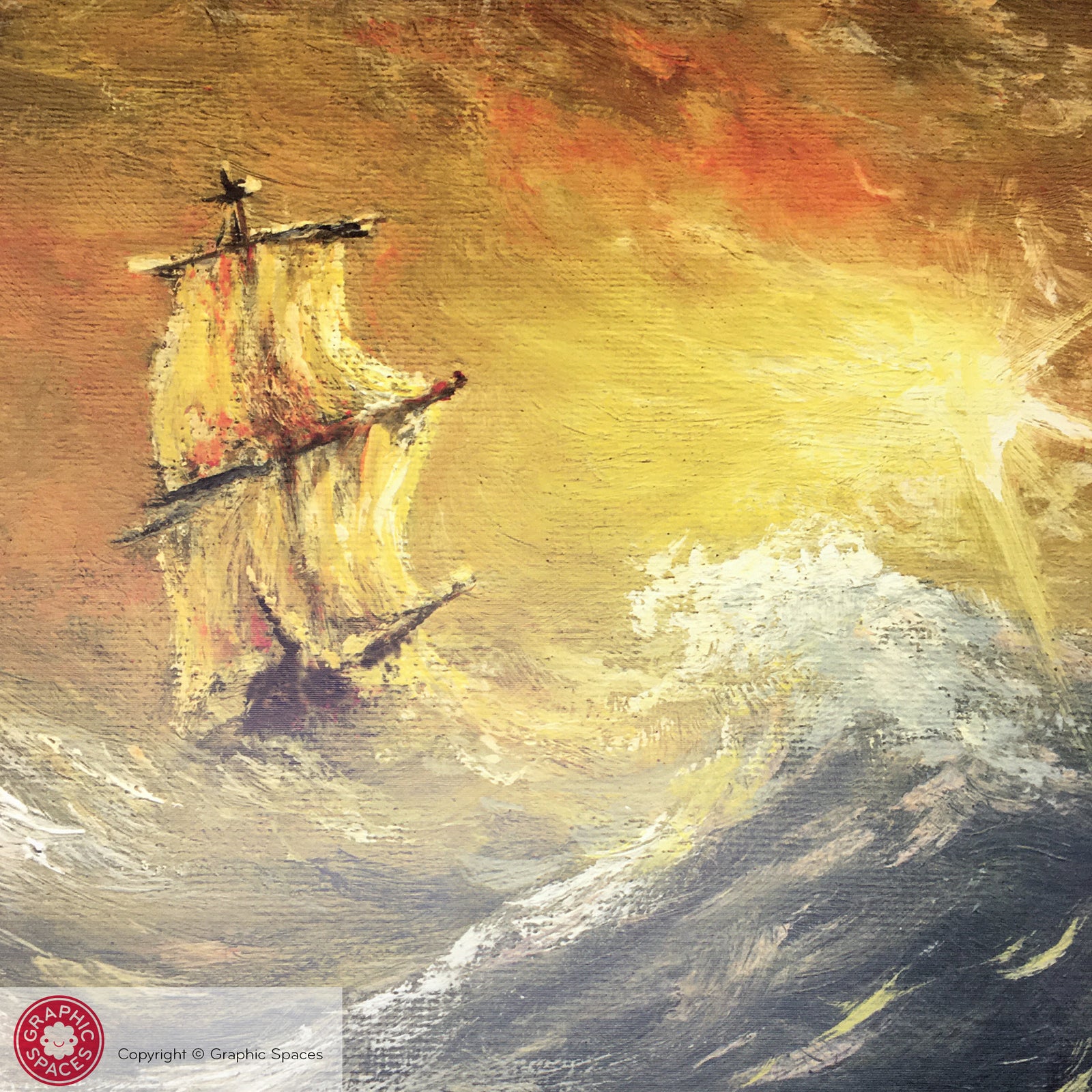 Christian Poster - Power in Weakness (2 Corinthians 12:9-10) - Graphic Spaces