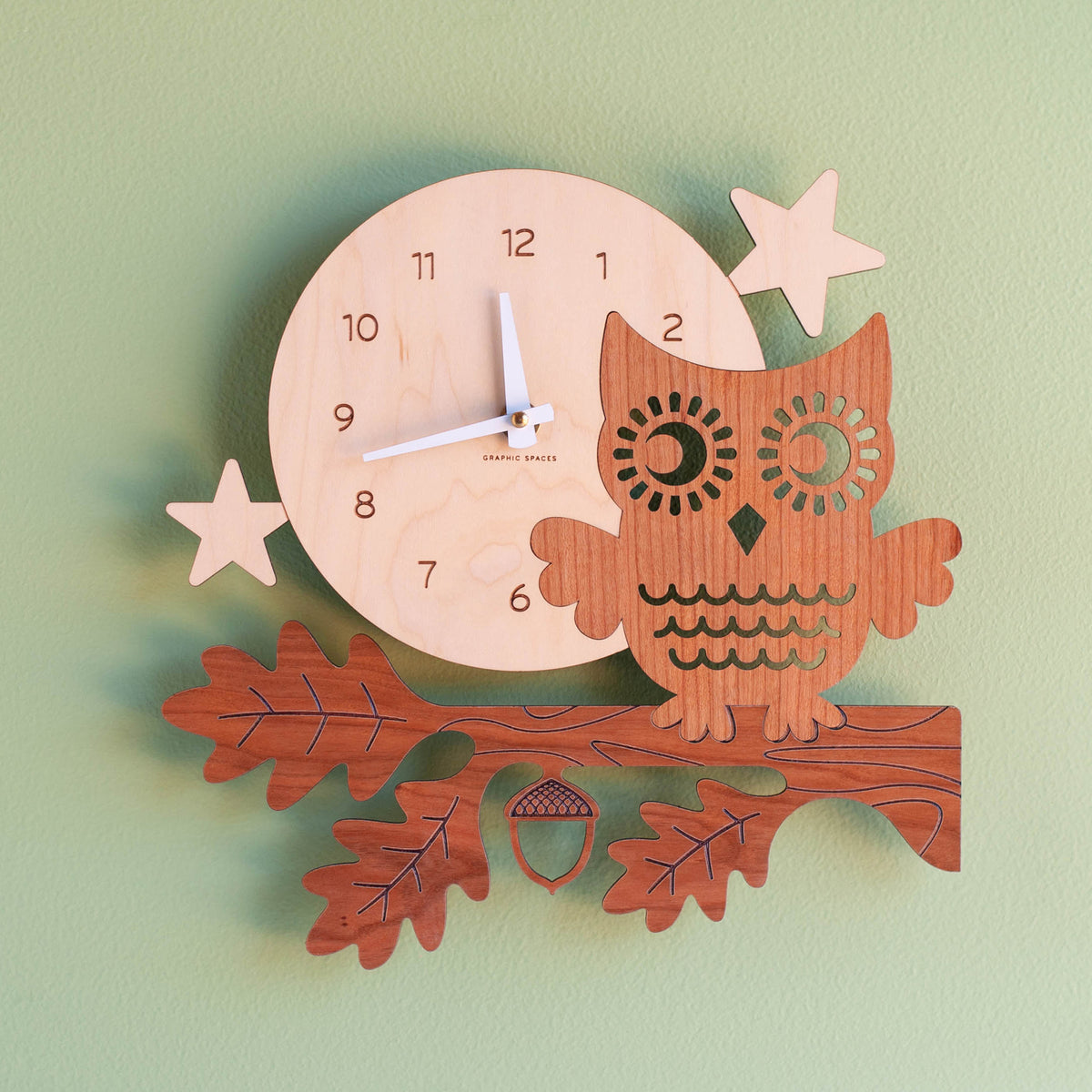 Night Owl Wall Clock
