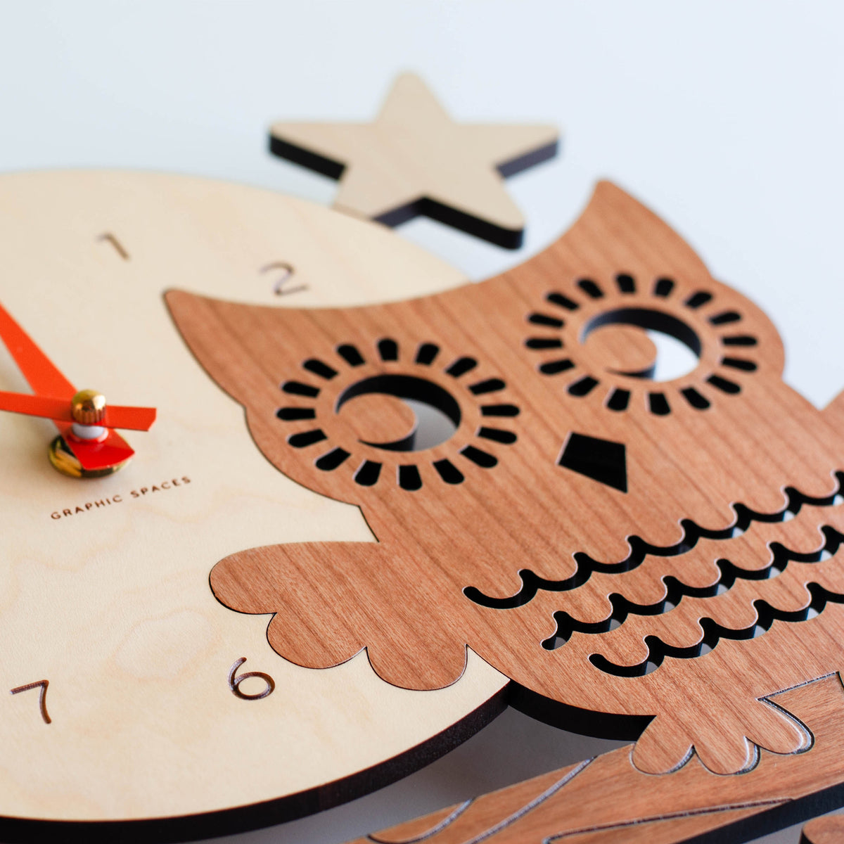 Night Owl Wall Clock