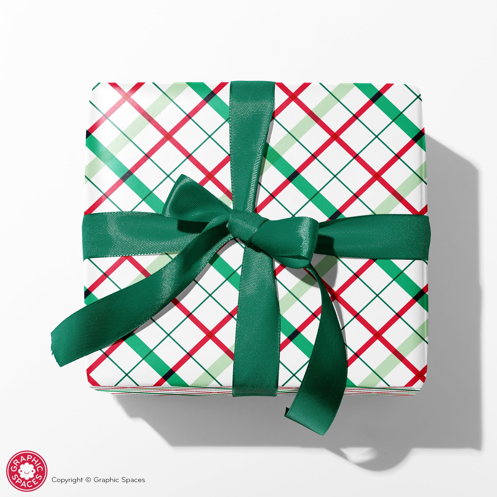 Wrapping Paper - Christmas Plaid - Graphic Spaces