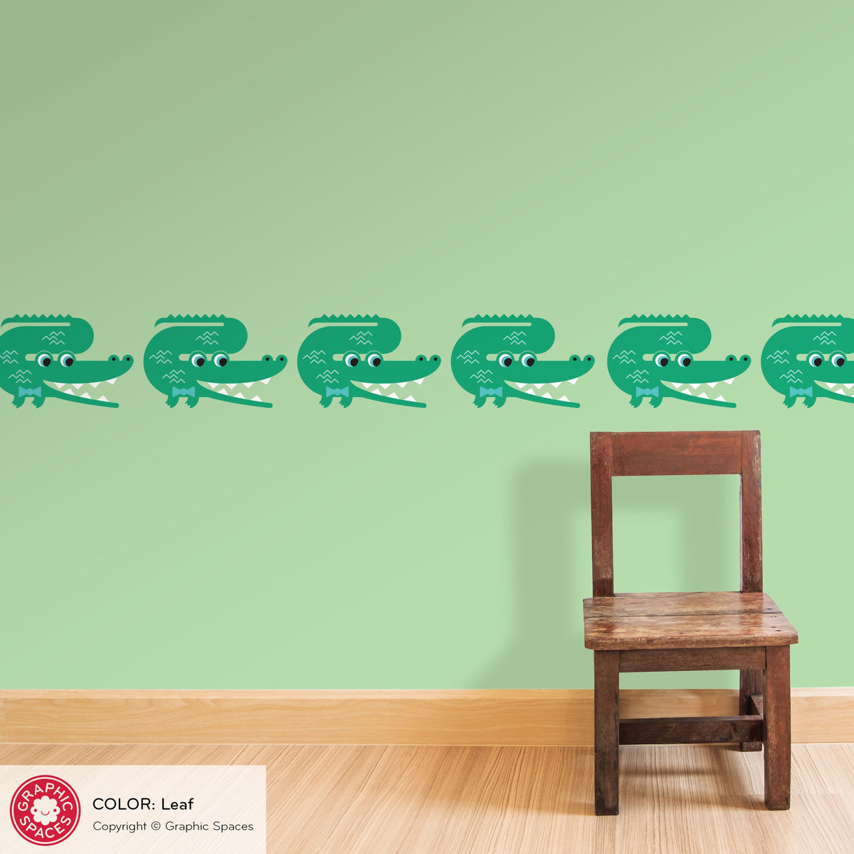 Wall Decal - Alligator Scatter (Pack of 18) - Graphic Spaces