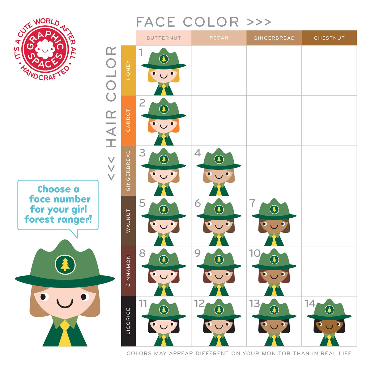 Wall Decal - Jeep Forest Ranger Collection (Personalized, Girl) - Graphic Spaces