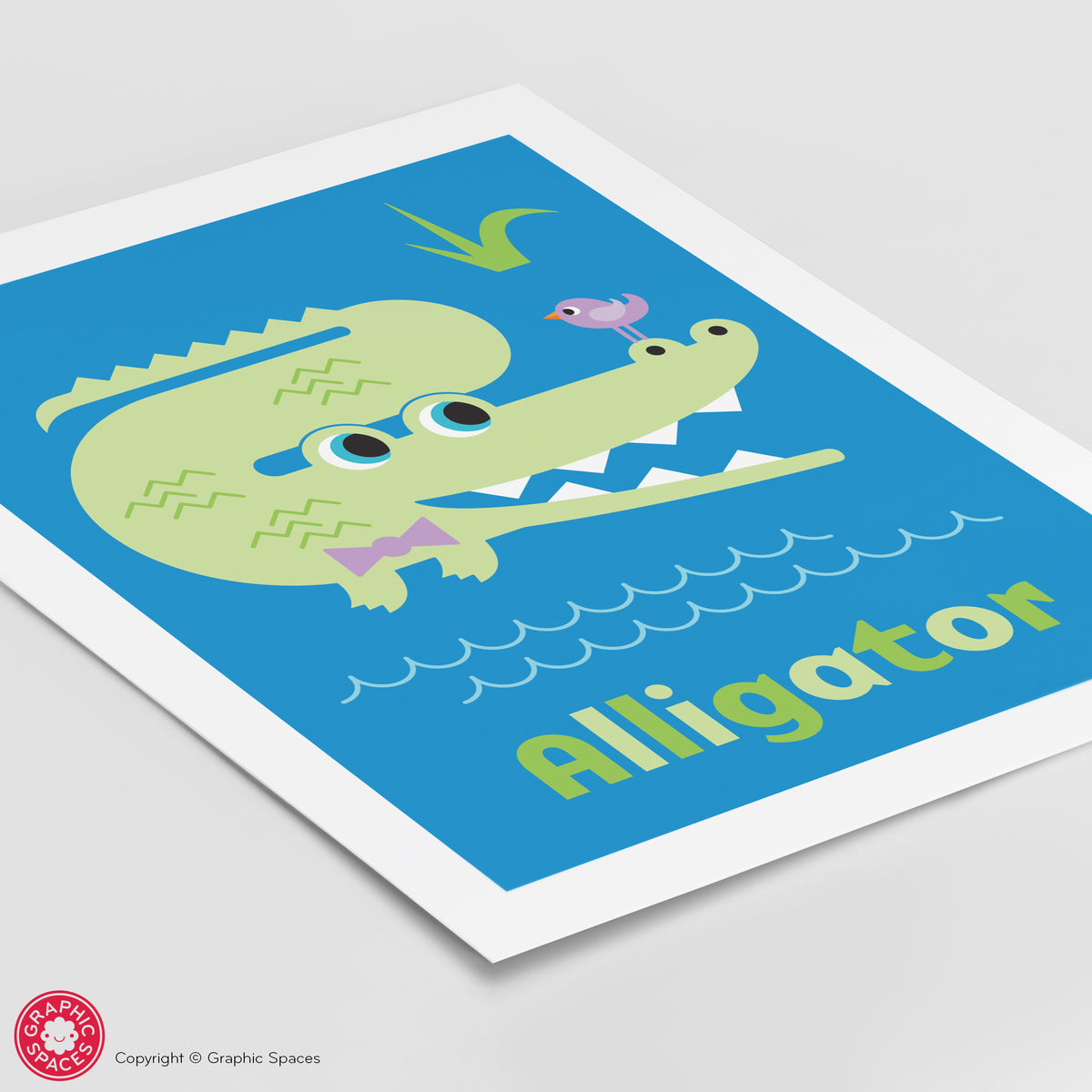 Alligator Art Print