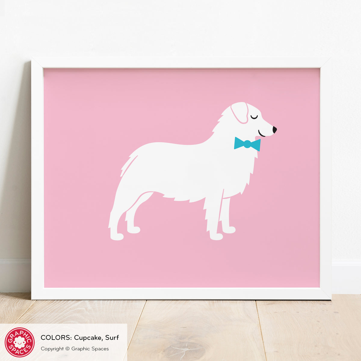 Australian Shepherd Dog Art Print