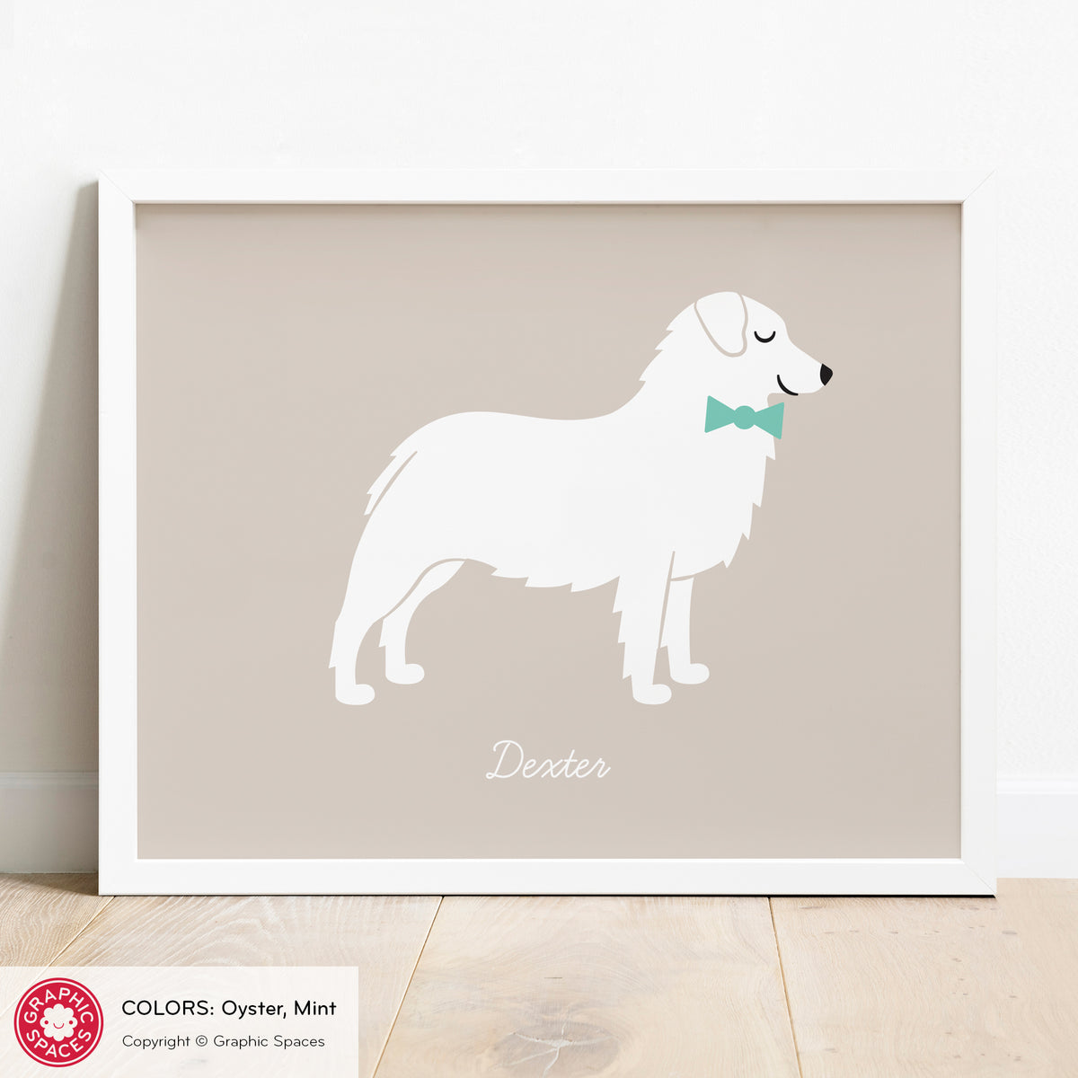 Australian Shepherd Dog Art Print