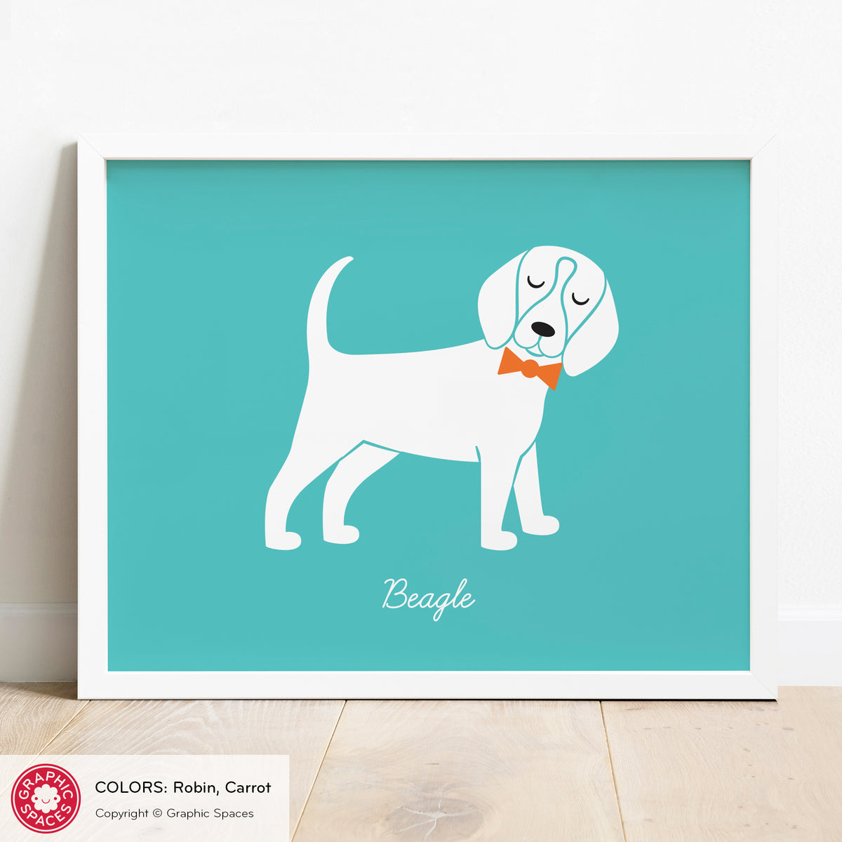 Beagle Dog Art Print