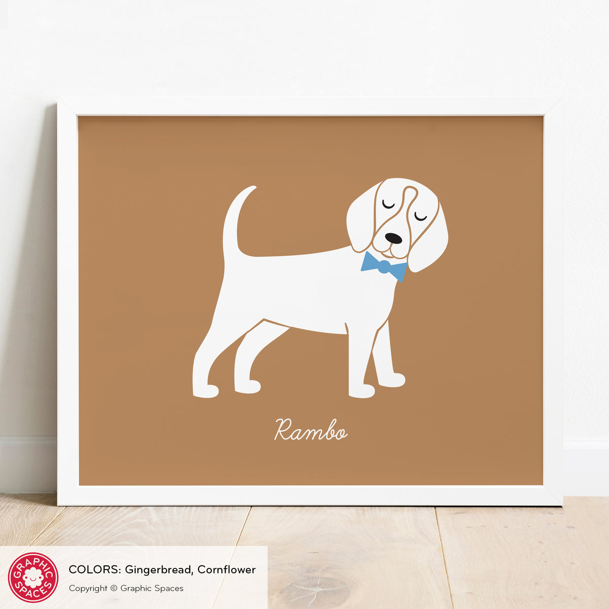 Beagle Dog Art Print