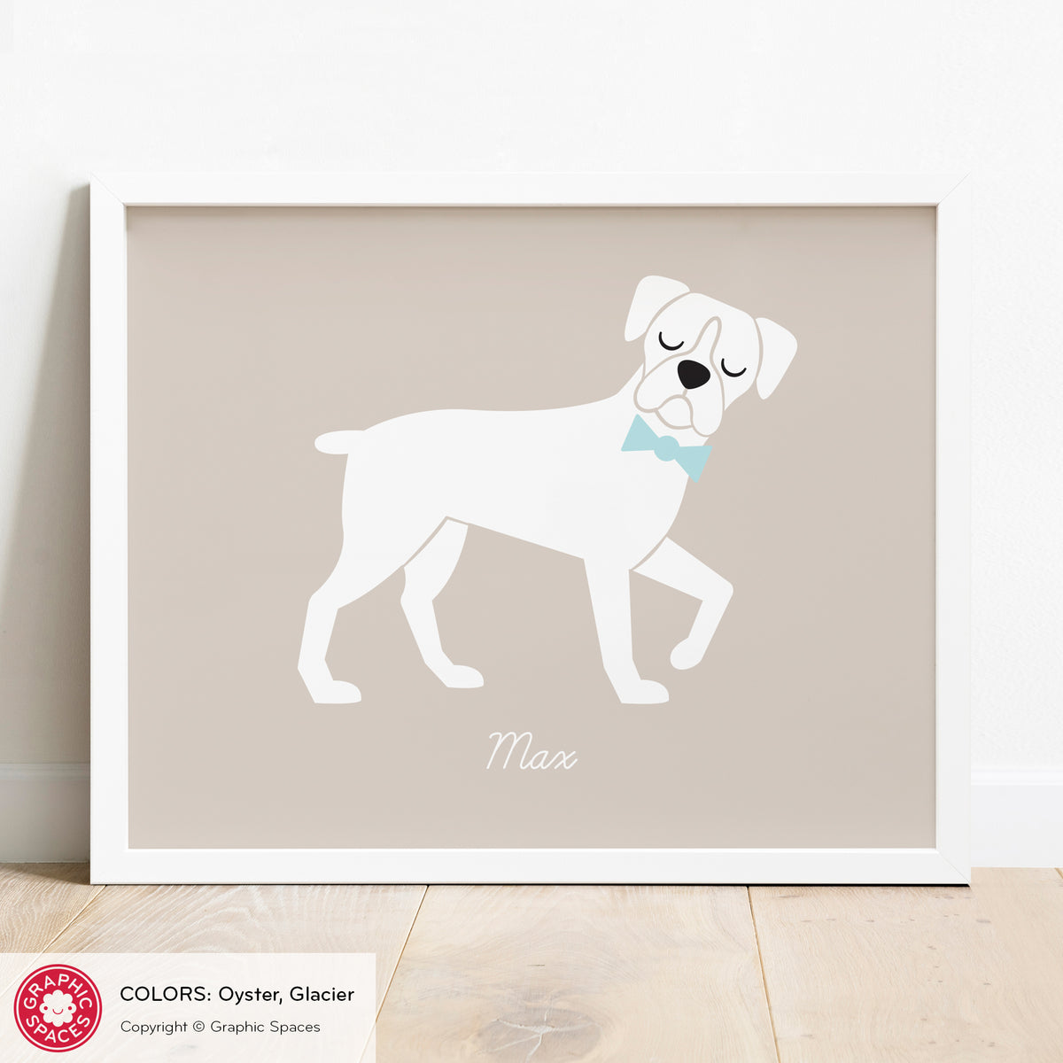 Boxer Dog Art Print