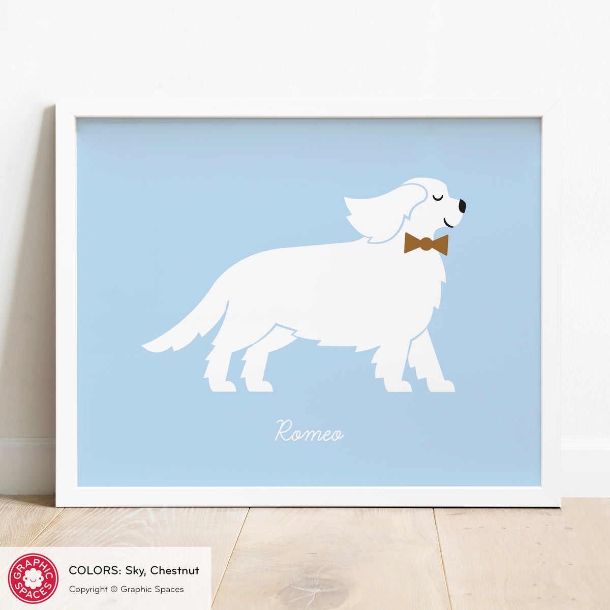 Cavalier King Charles Spaniel Dog Art Print