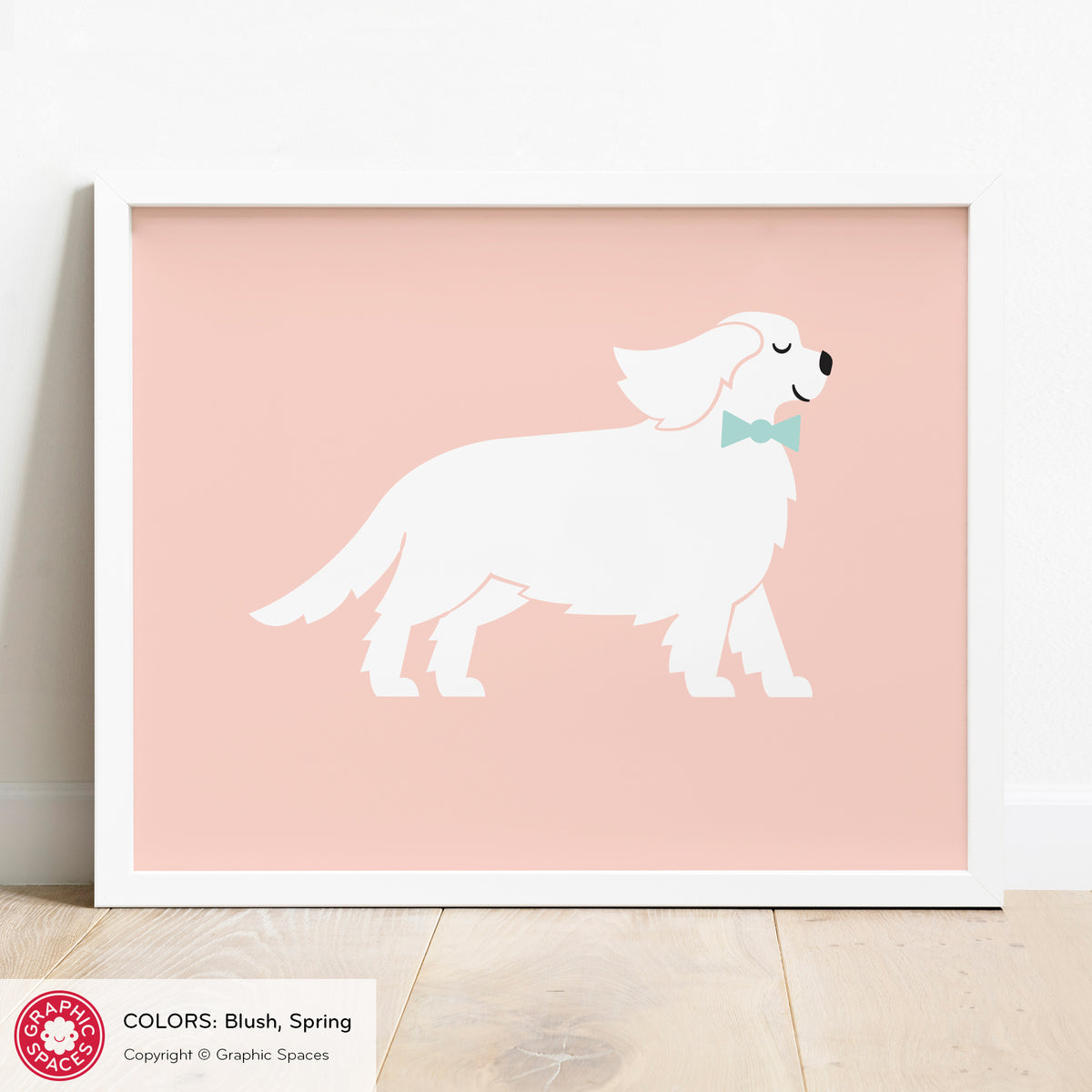 Cavalier King Charles Spaniel Dog Art Print