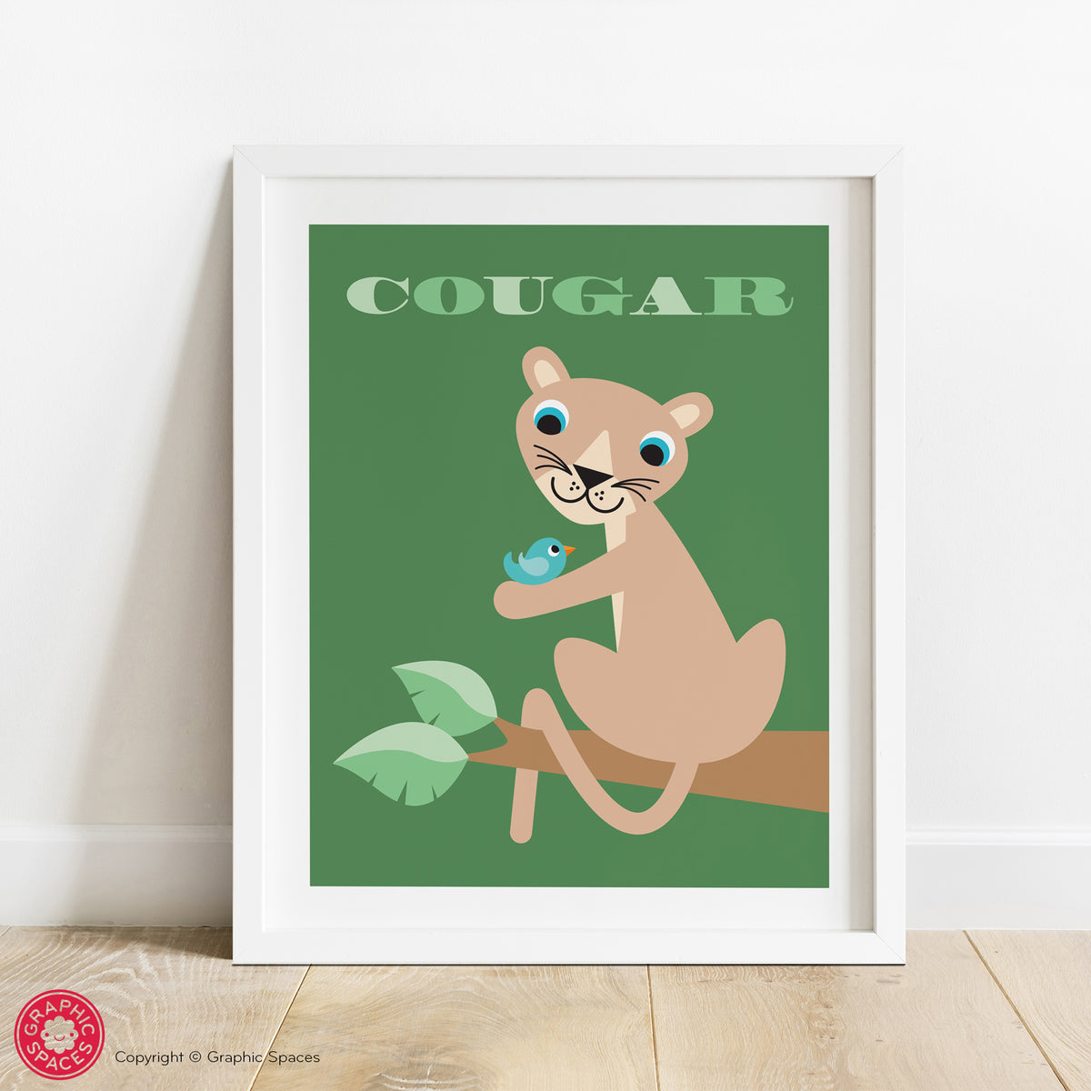 Cougar Art Print