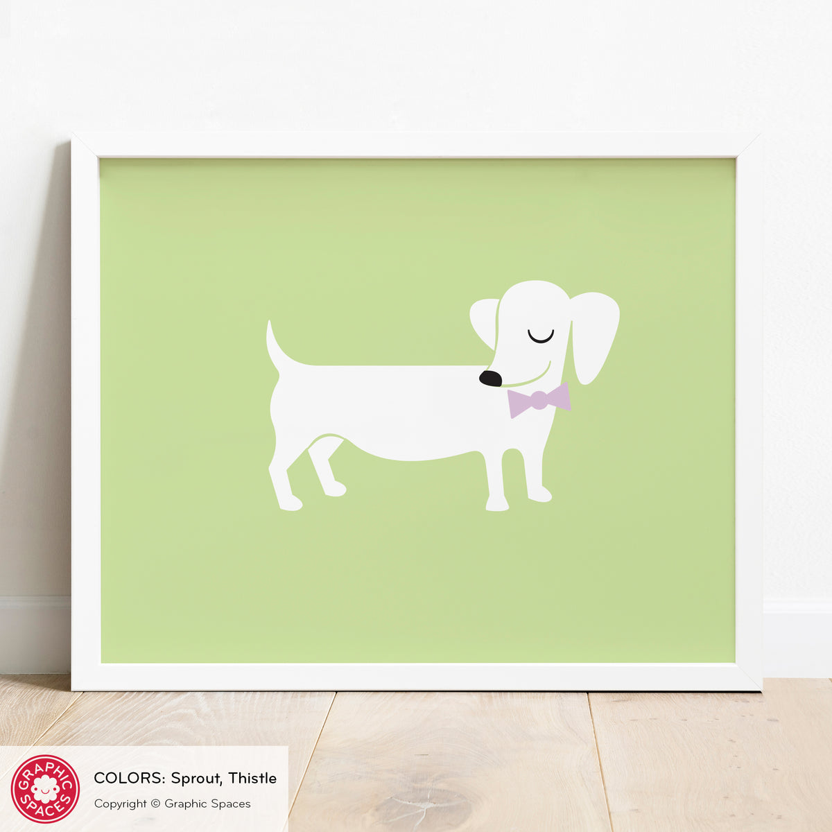 Dachshund Dog Art Print