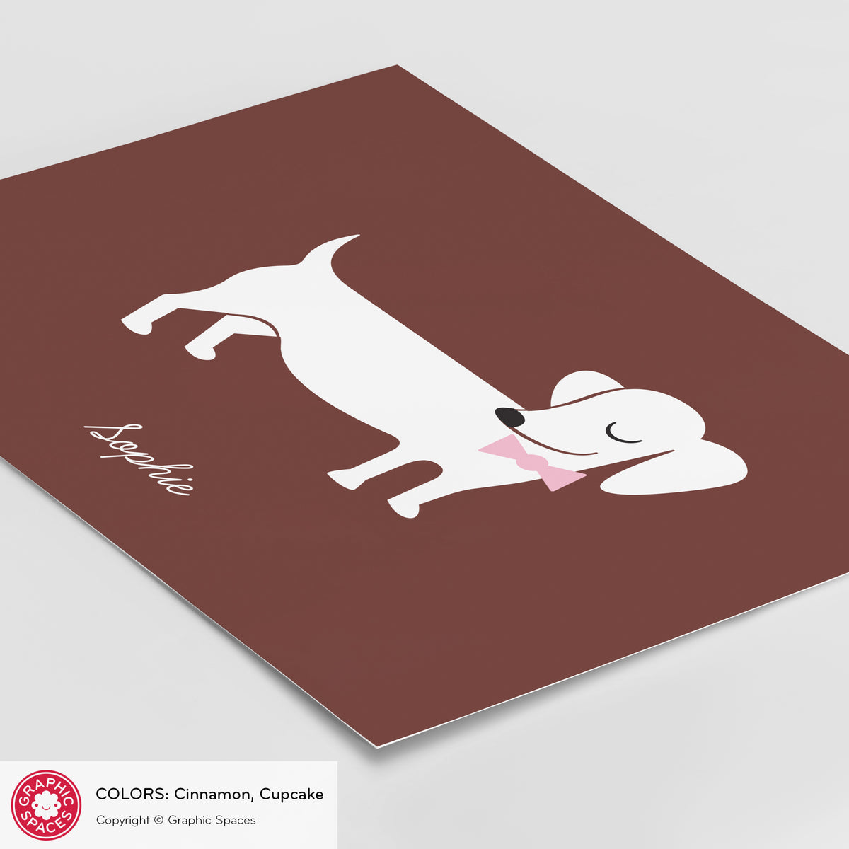 Dachshund Dog Art Print