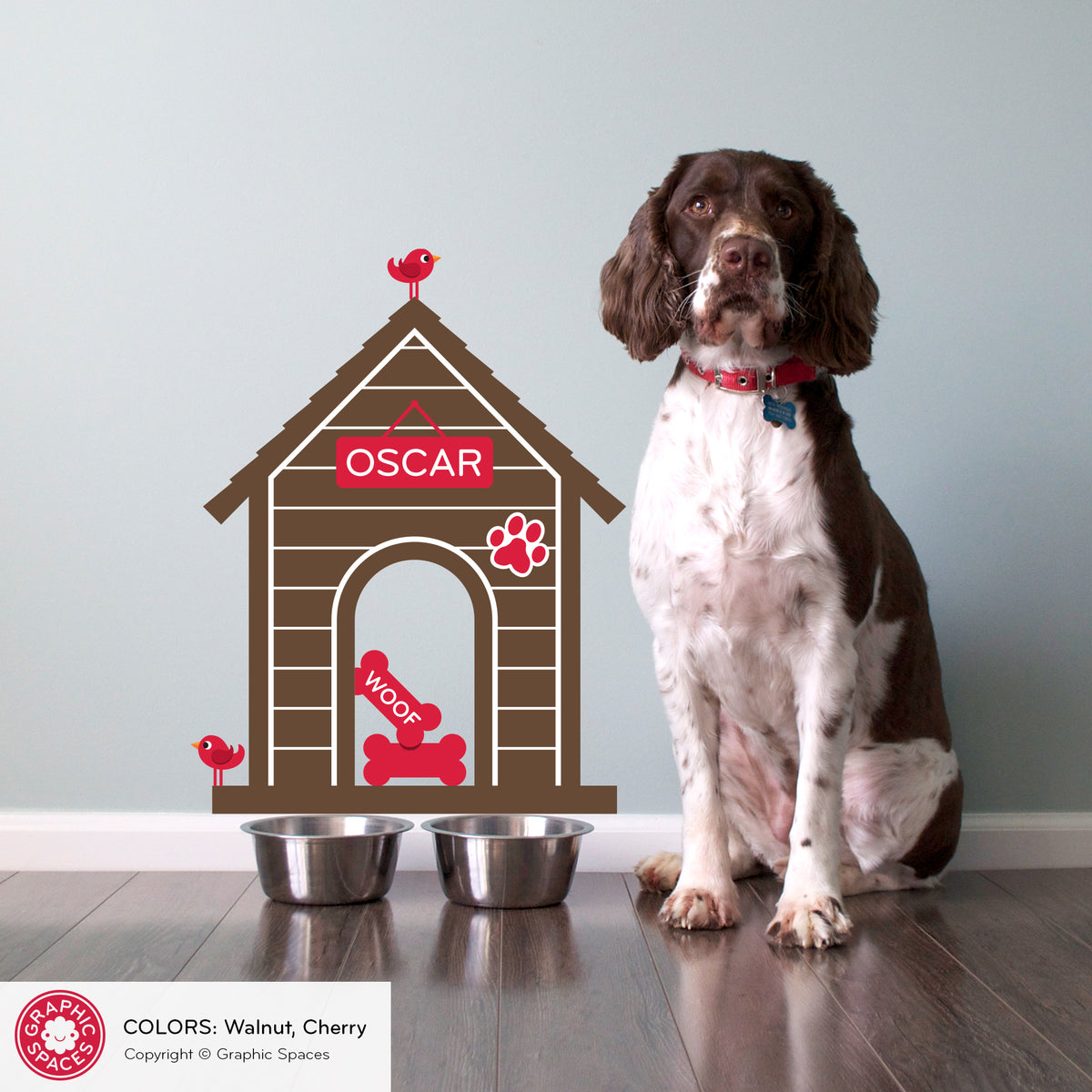 Dog House Peel-and-Stick Wall Decal