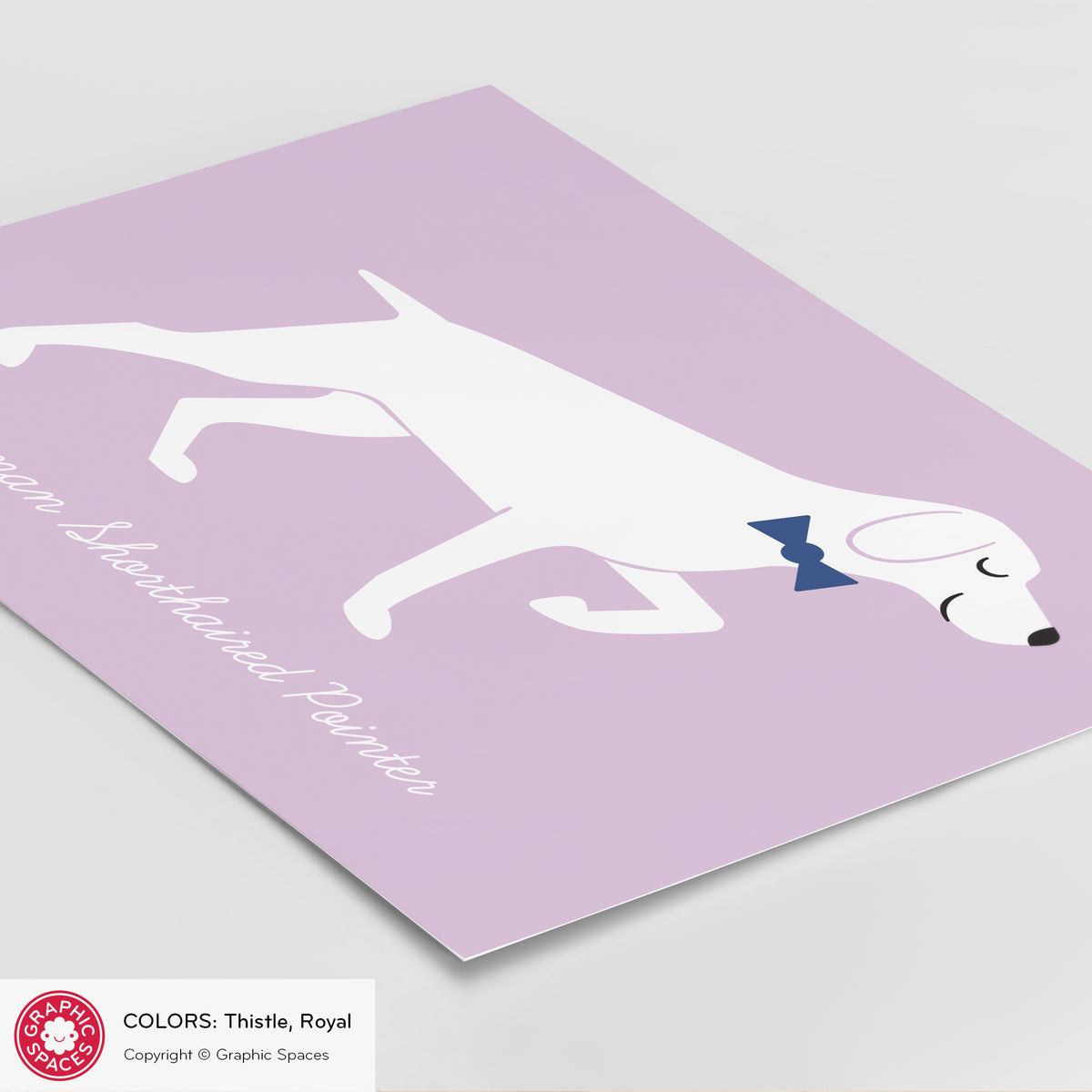 German Shorthaired Pointer Dog Art Print