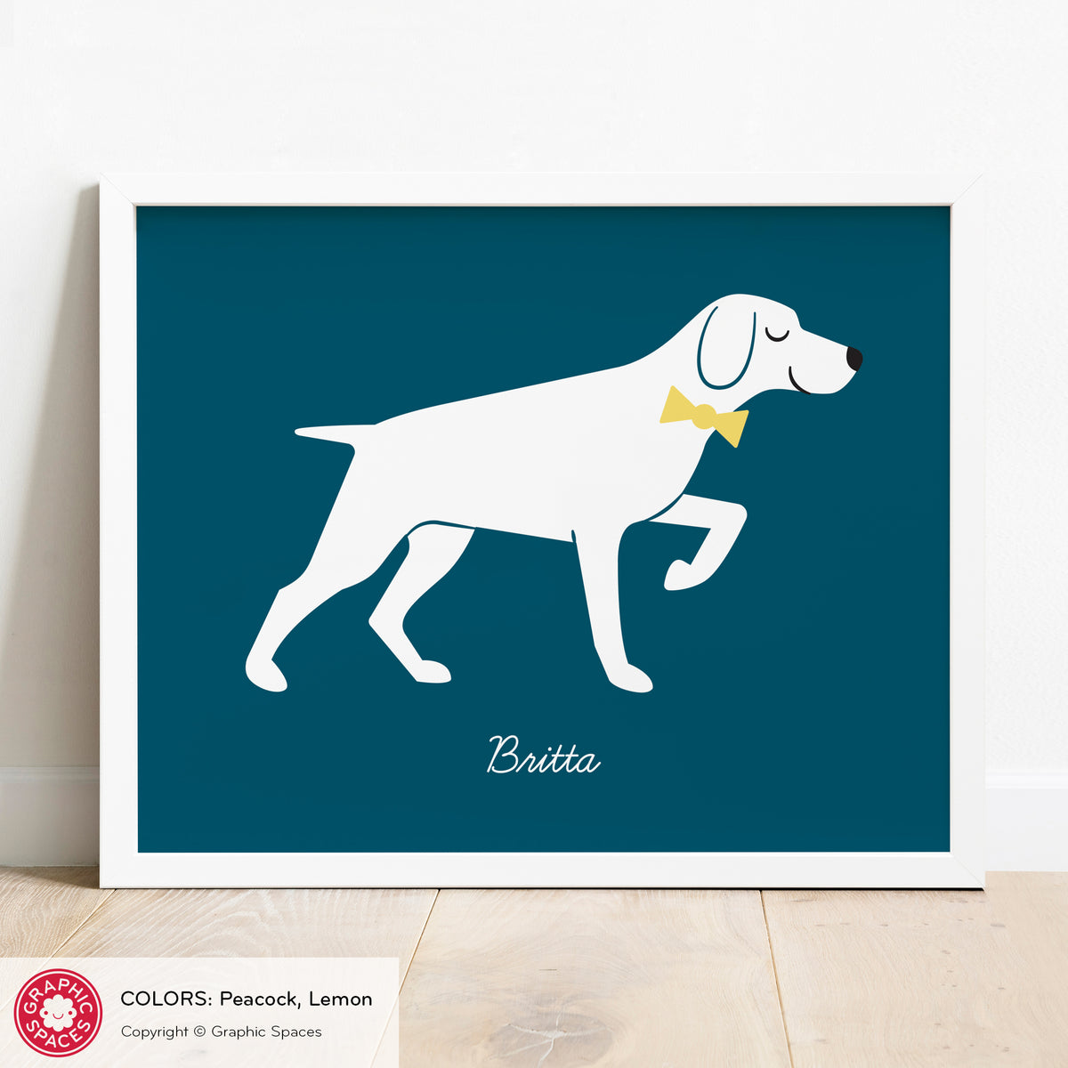 German Shorthaired Pointer Dog Art Print