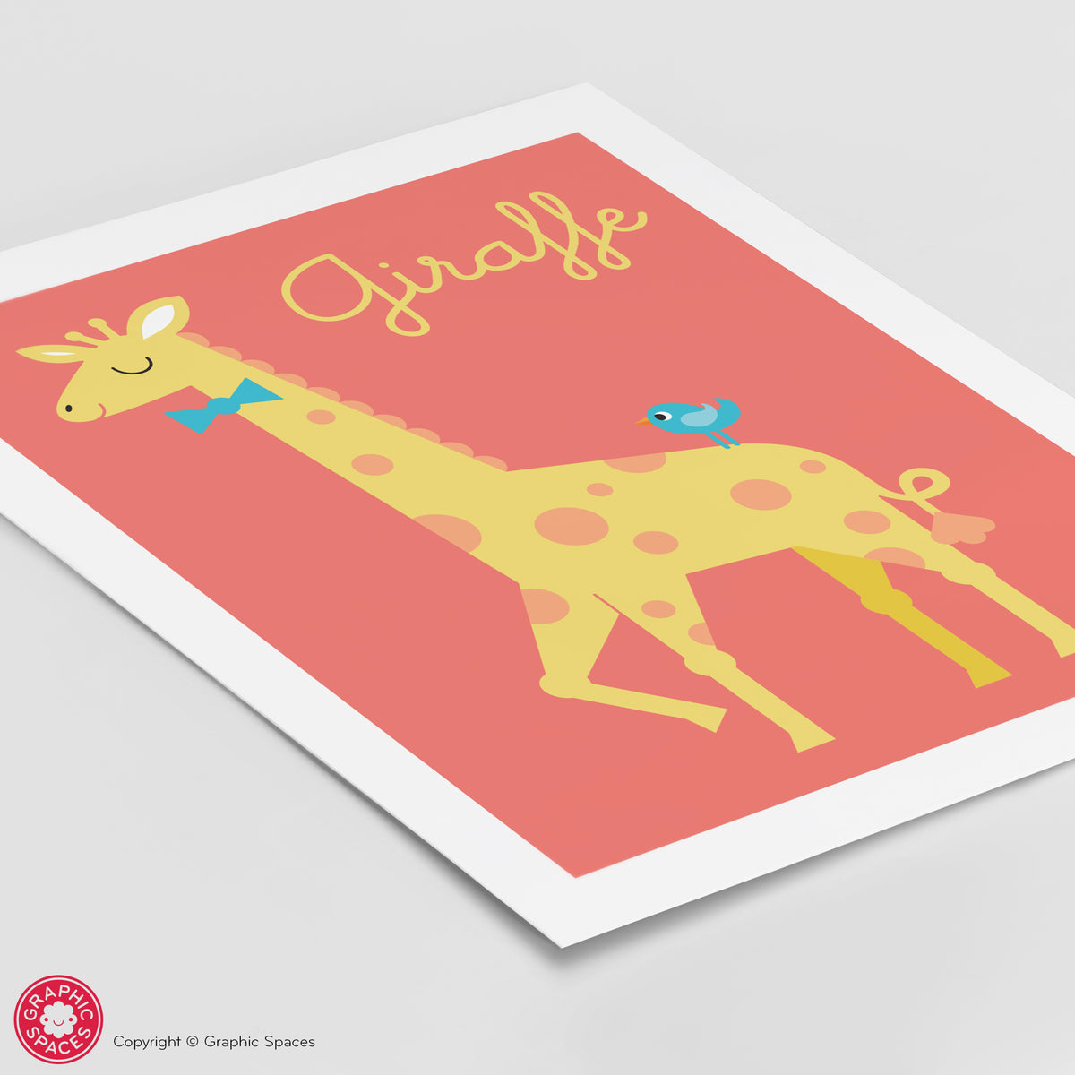 Giraffe Art Print