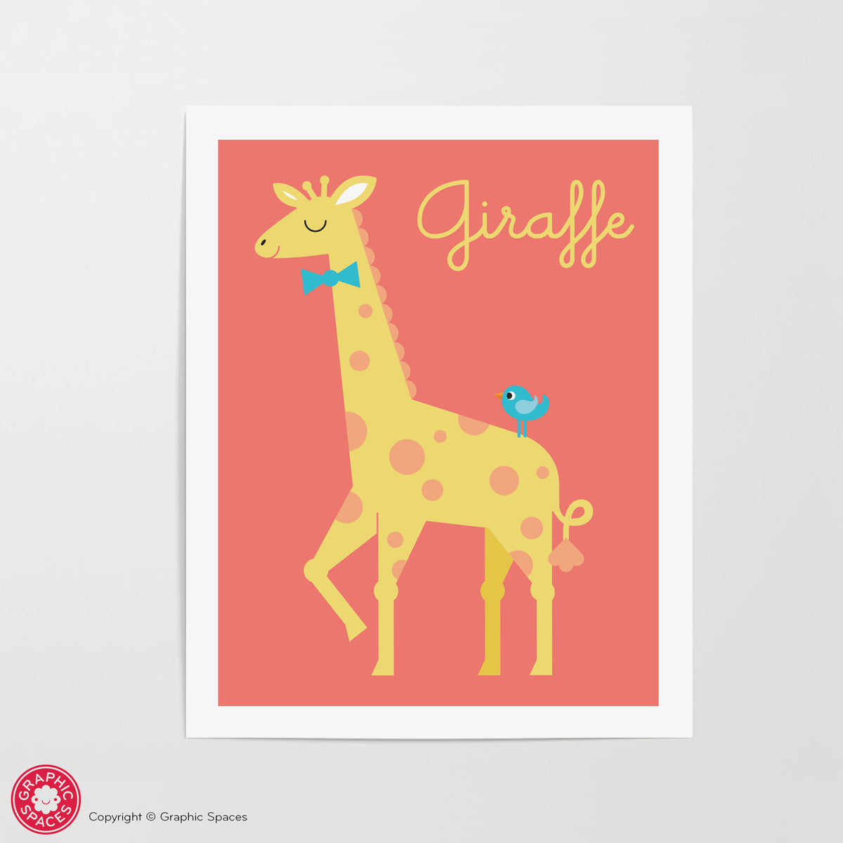 Giraffe Art Print
