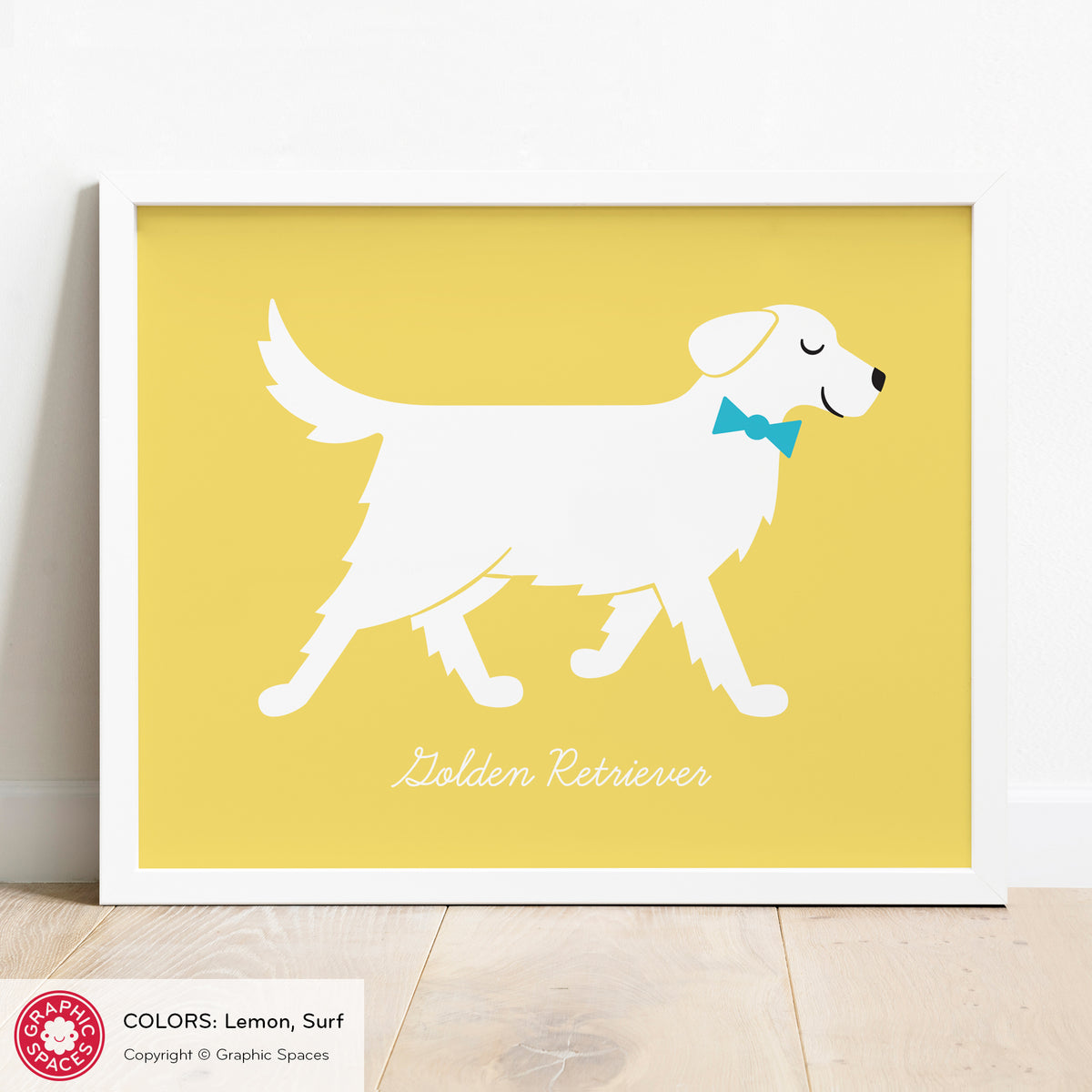 Golden Retriever Dog Art Print