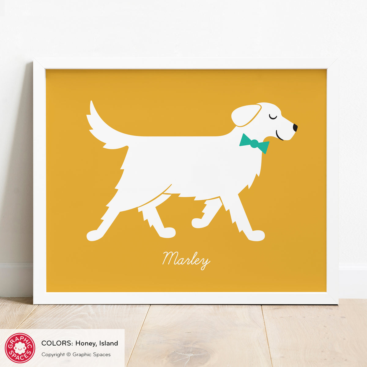 Golden Retriever Dog Art Print