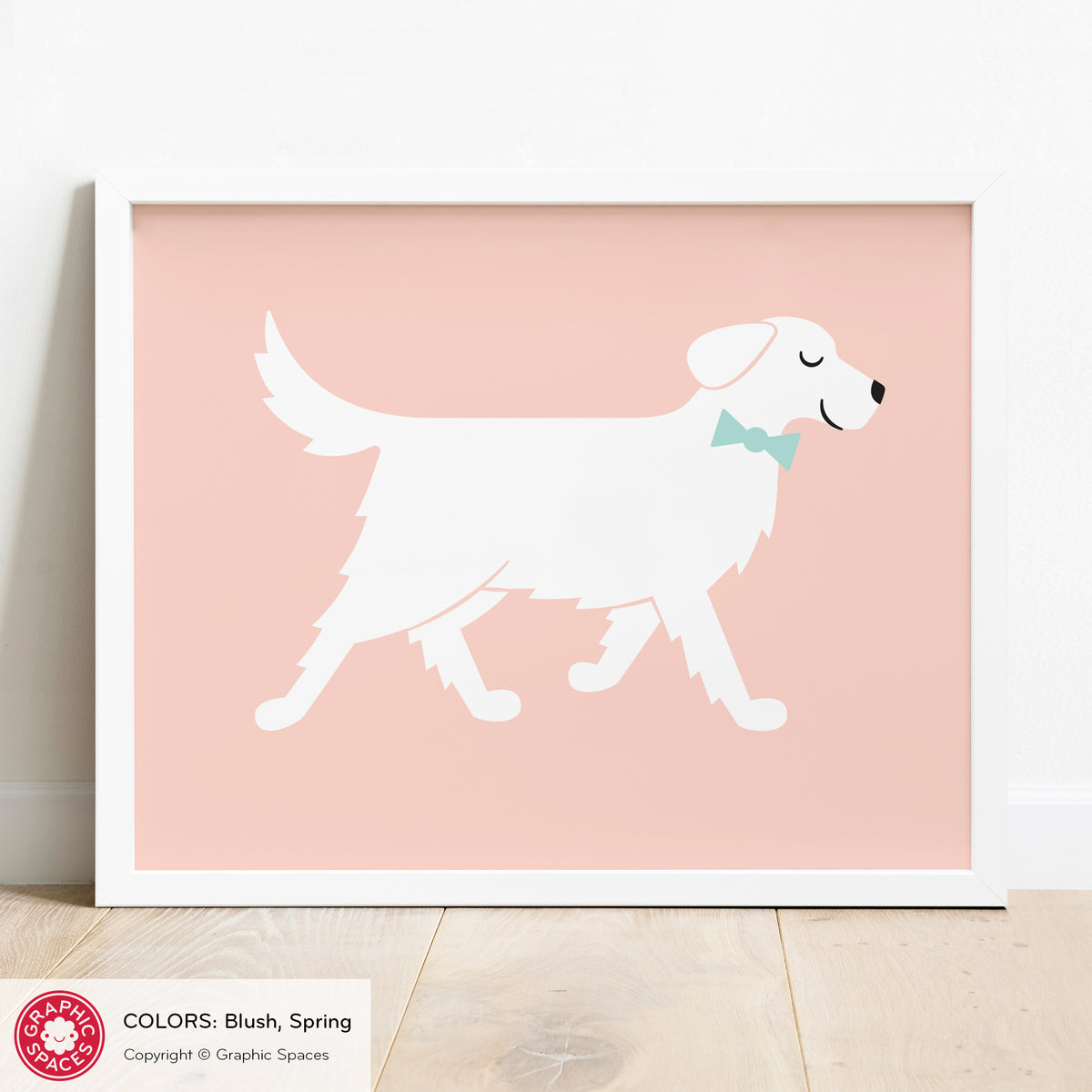 Golden Retriever Dog Art Print