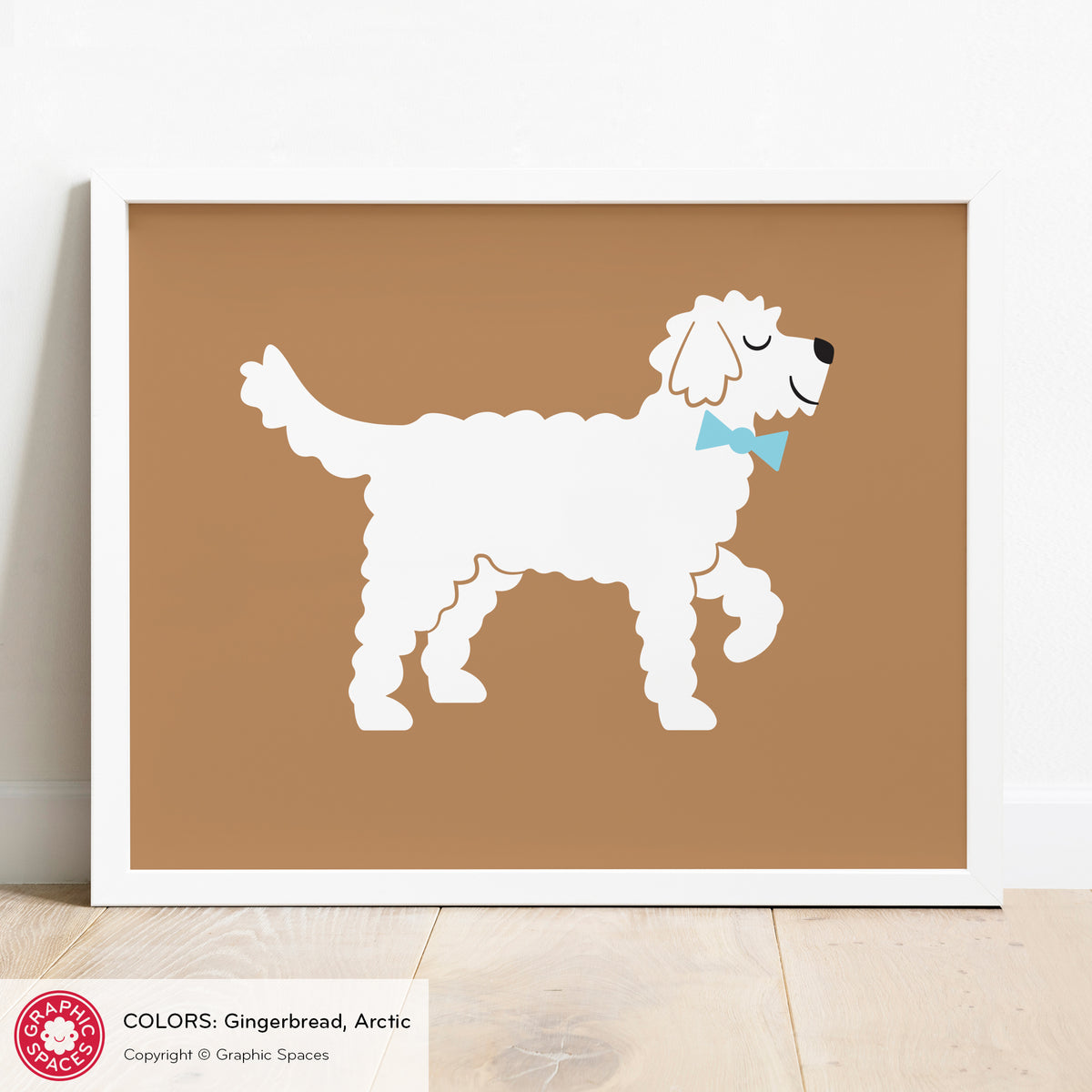 Goldendoodle Dog Art Print