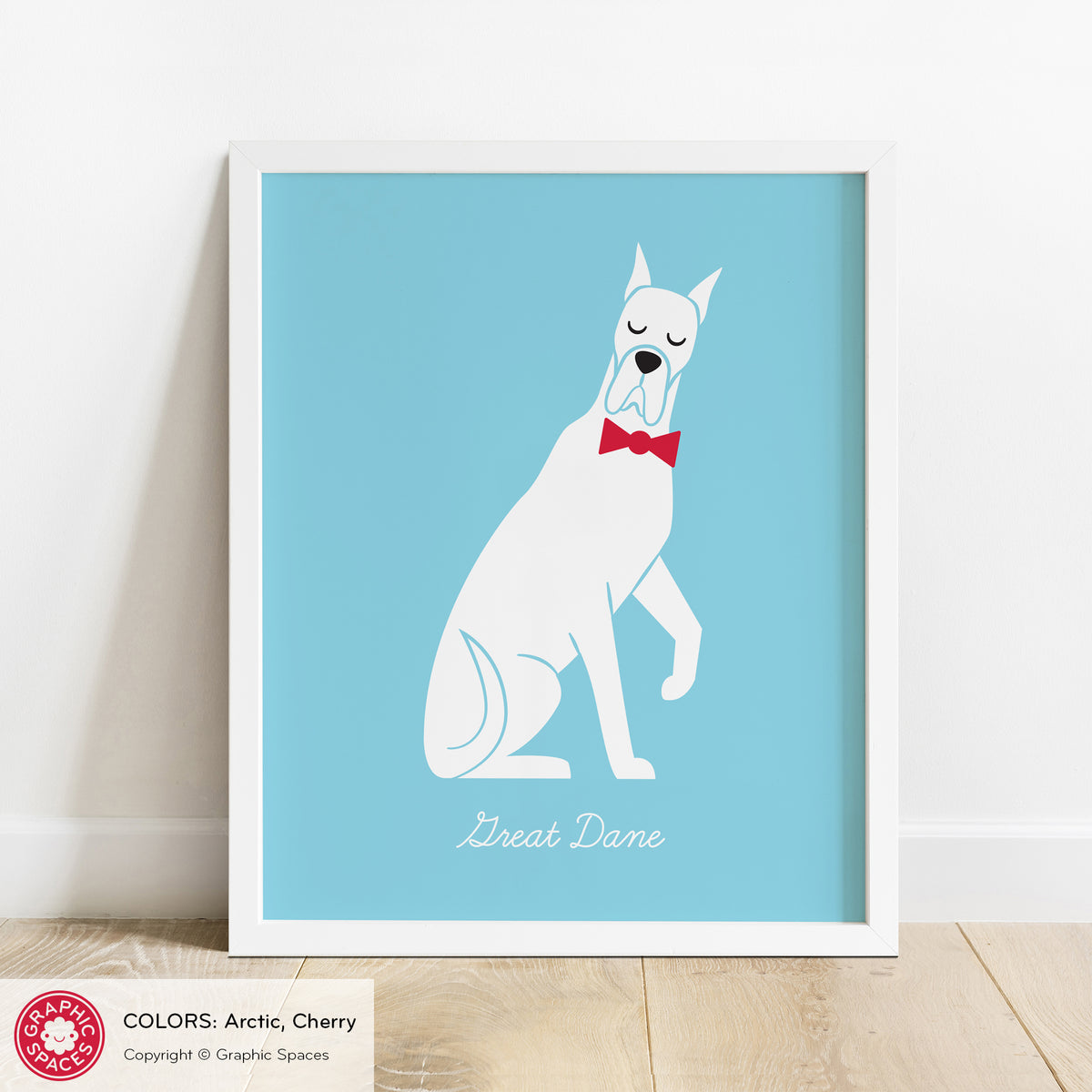 Great Dane Dog Art Print