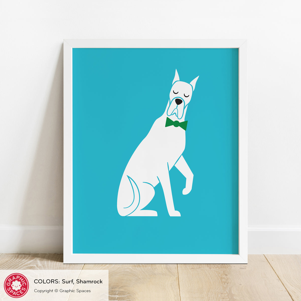 Great Dane Dog Art Print