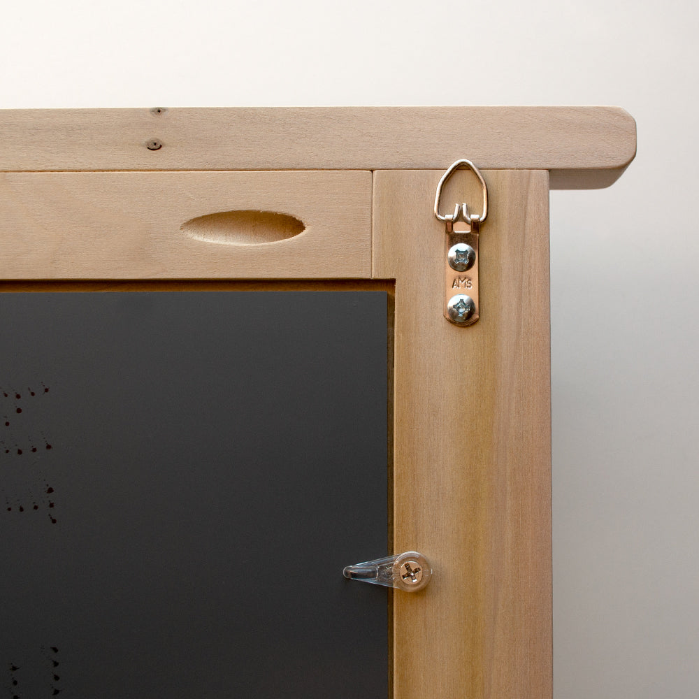Wall Mirror Shelf &amp; Coat Rack: UNFINISHED