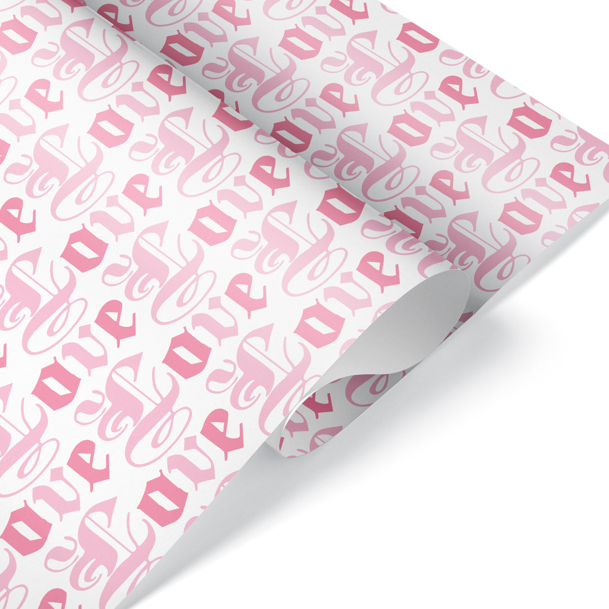 Pastel Love Wrapping Paper - PINK