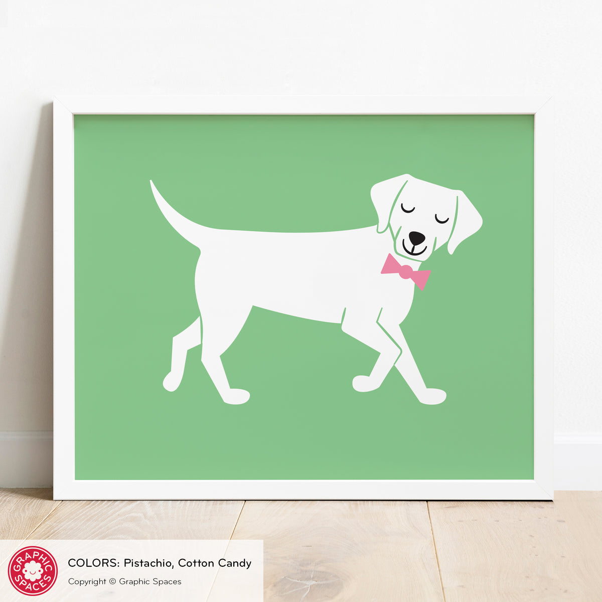 Labrador Retriever Dog Art Print