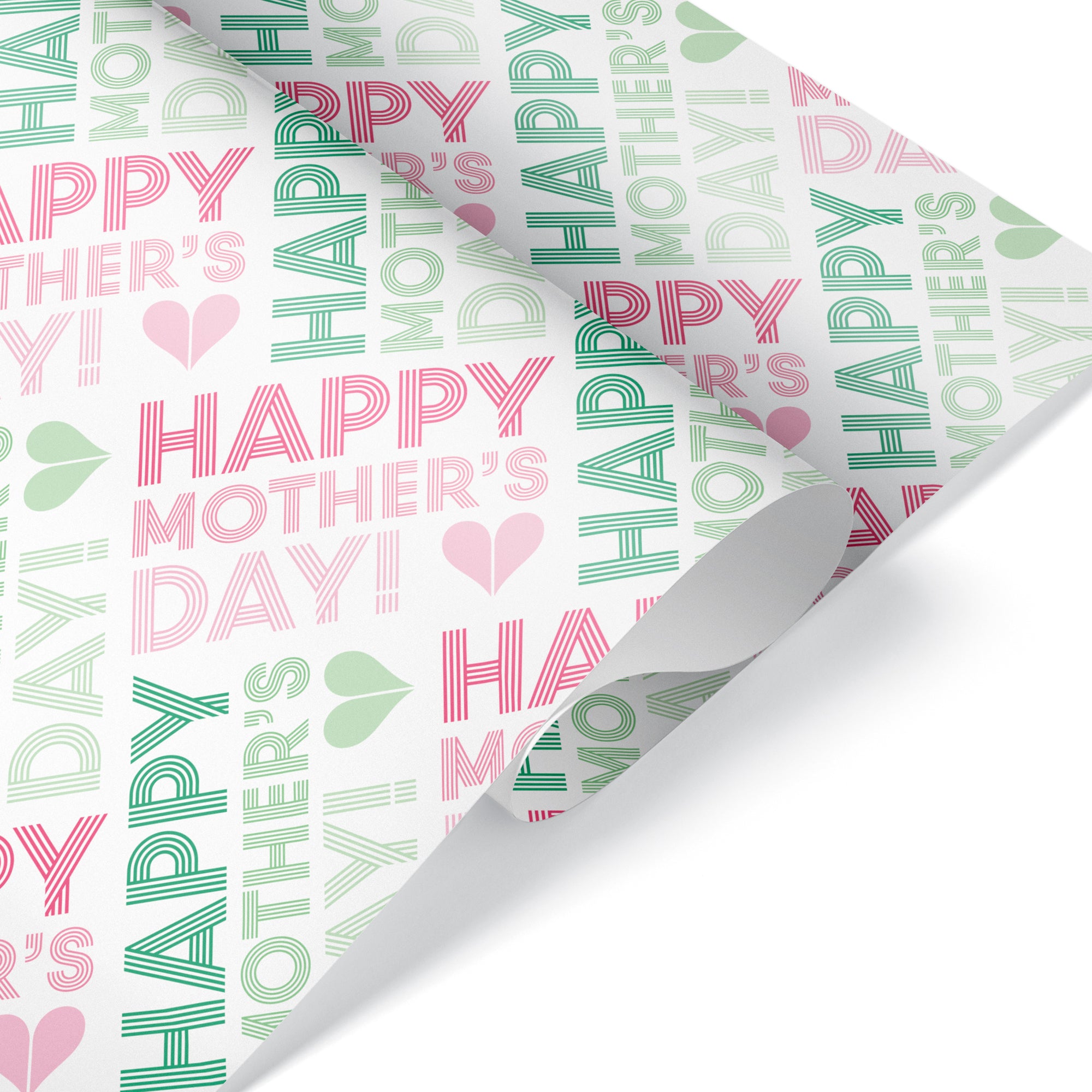 mother-s-day-wrapping-paper-pastel-pink-green-heart-graphic-spaces for Mother S Day Wrapping Paper Printable Free Mother's Day Wrapping Paper - Pastel Pink & Green Heart - Graphic Spaces for Mother S Day Wrapping Paper Printable Free