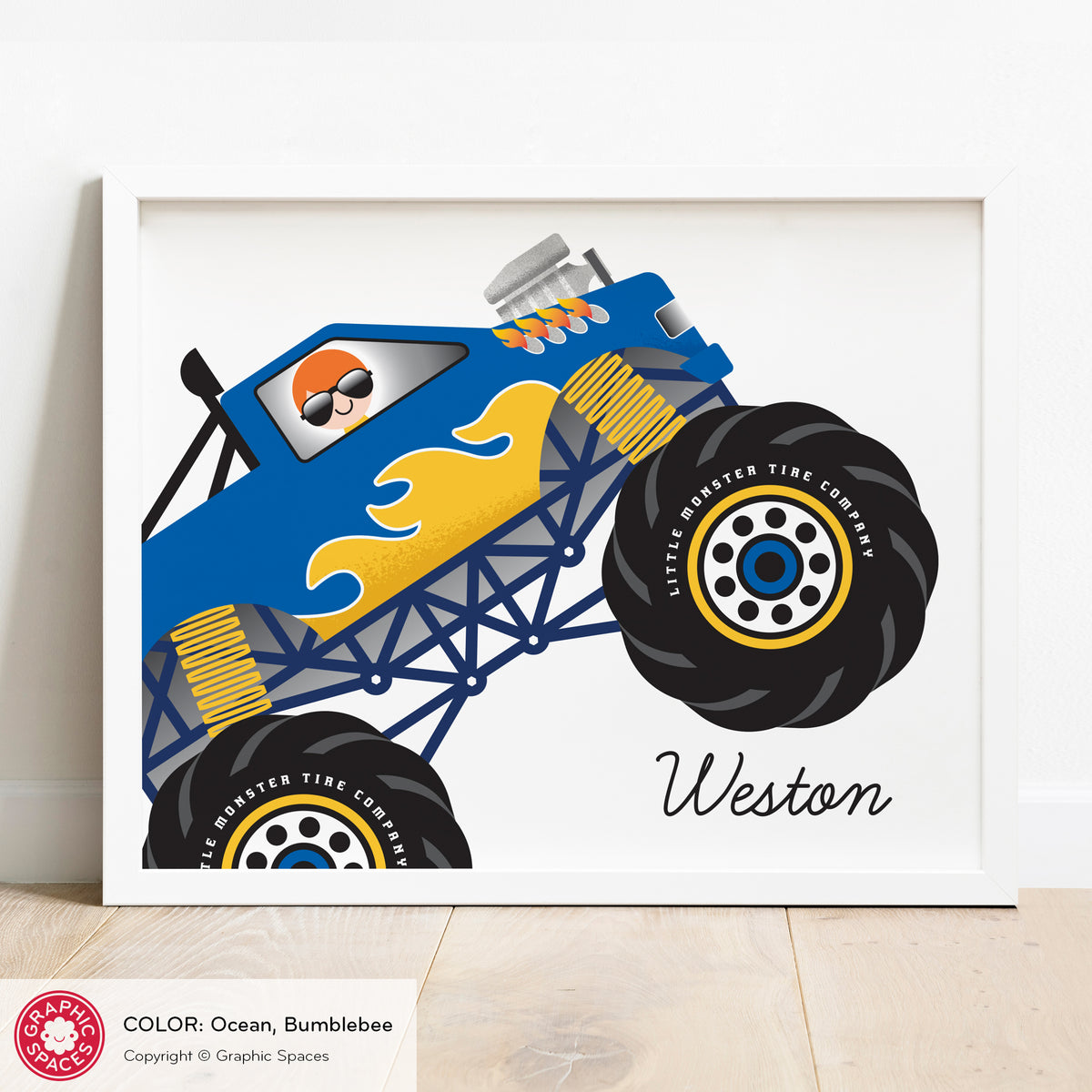 Monster Truck Art Print