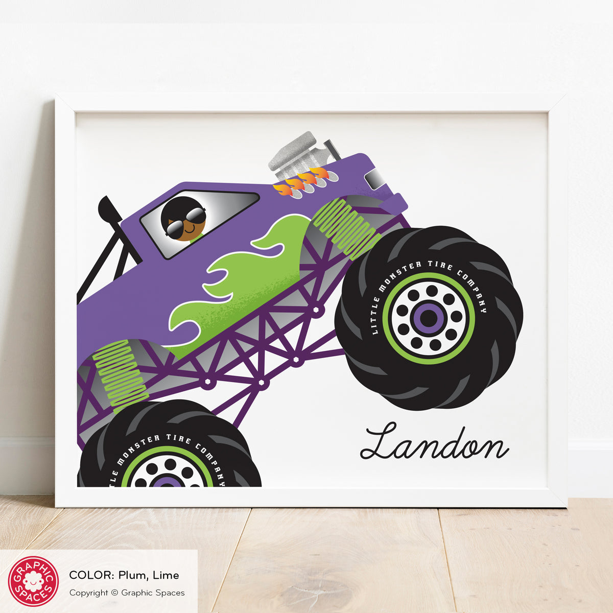 Monster Truck Art Print