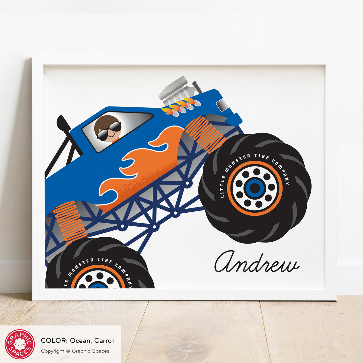 Monster Truck Art Print