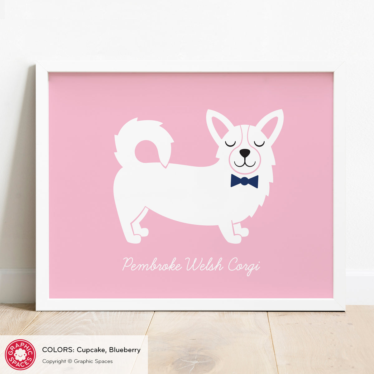 Pembroke Welsh Corgi Dog Art Print