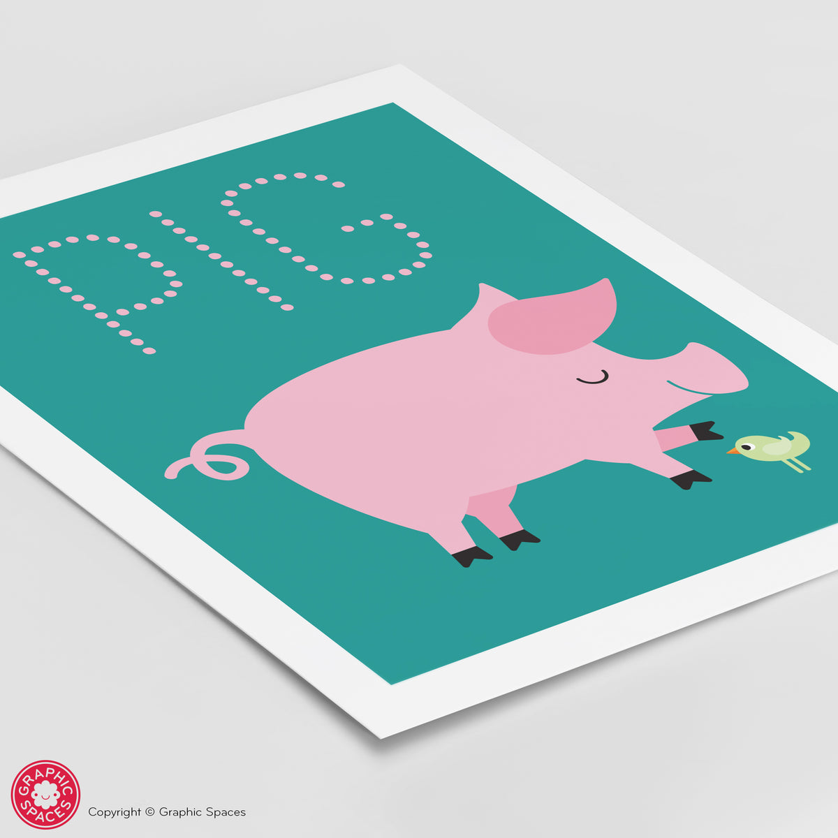 Pig Art Print