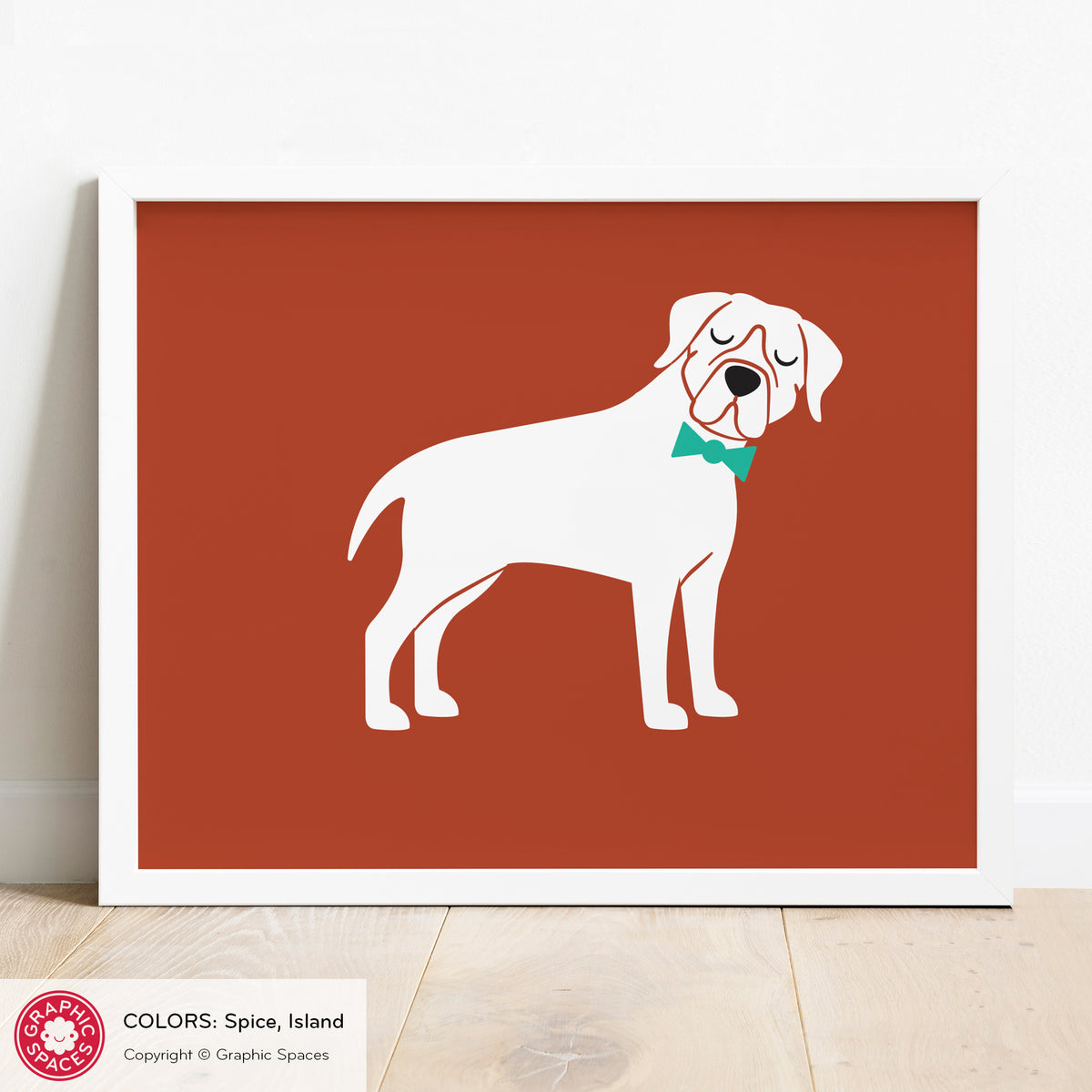 Rottweiler Dog Art Print
