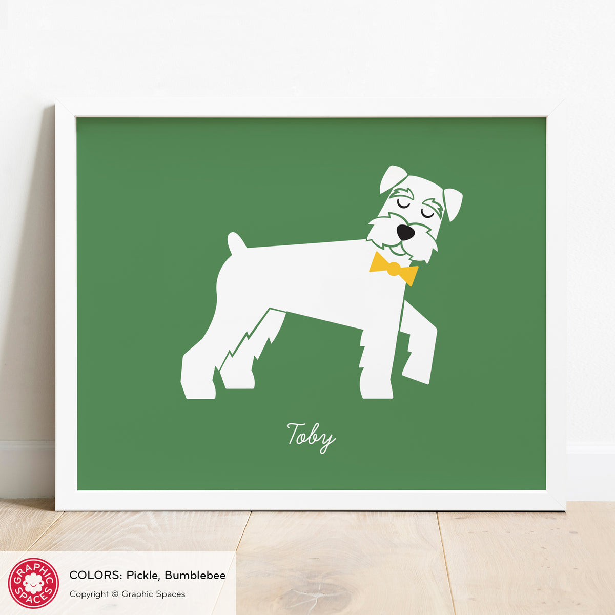 Schnauzer Dog Art Print