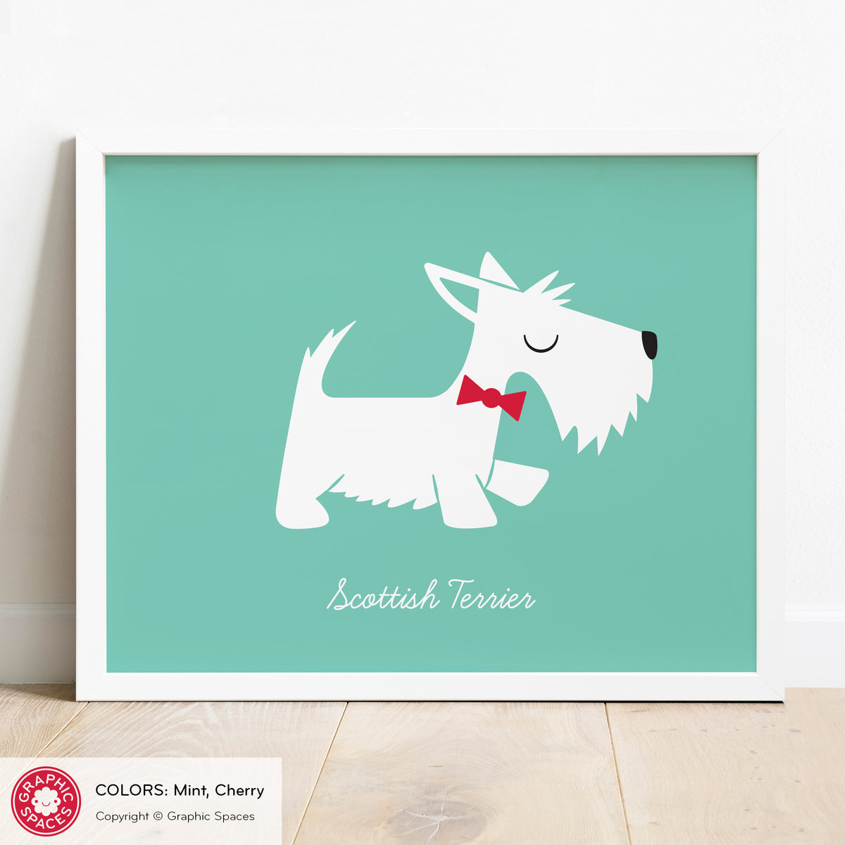 Scottish Terrier Dog Art Print