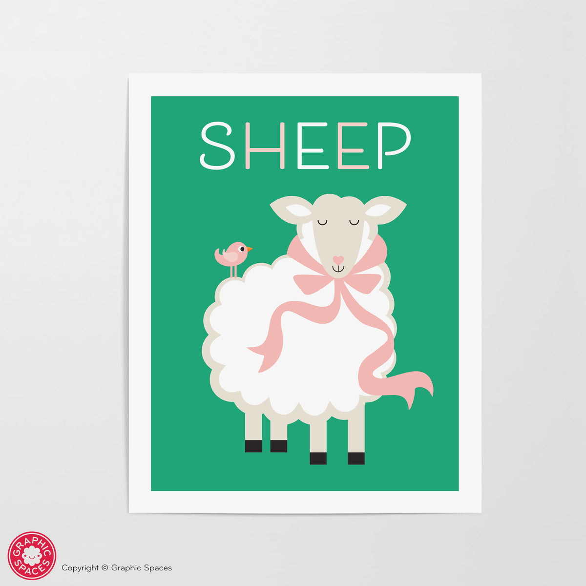 Sheep Art Print