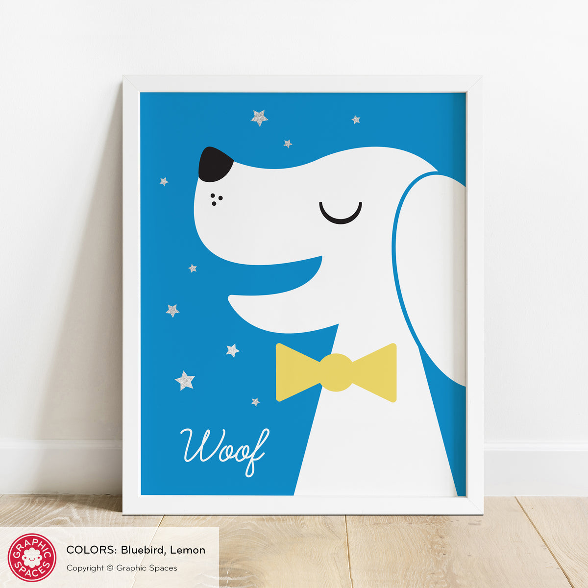 Happy Puppy Dog Art Print