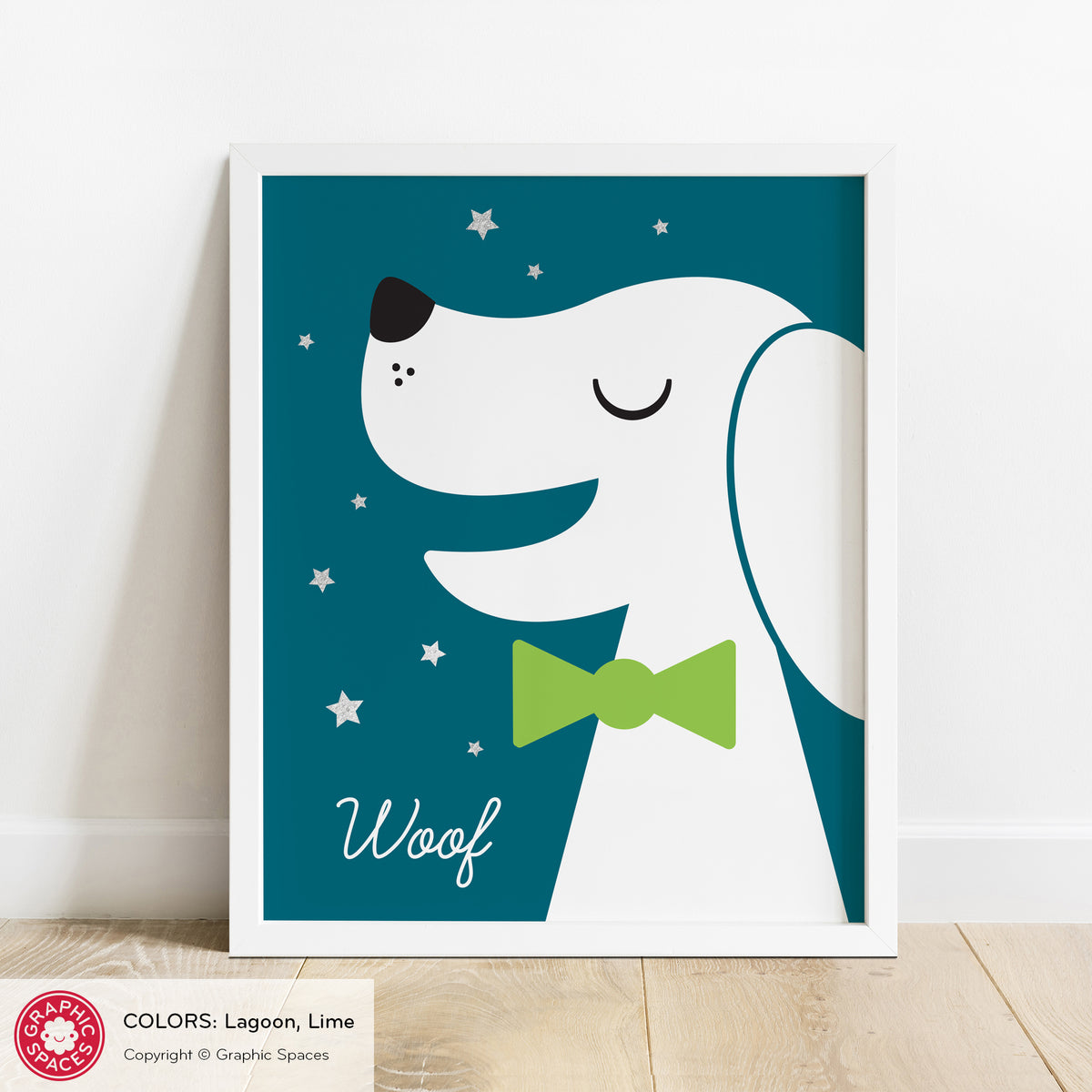 Happy Puppy Dog Art Print