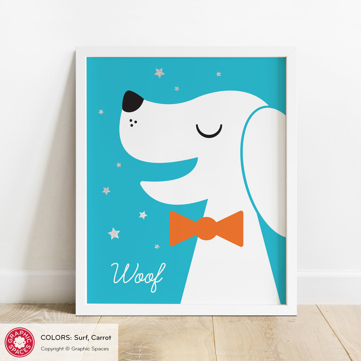 Happy Puppy Dog Art Print
