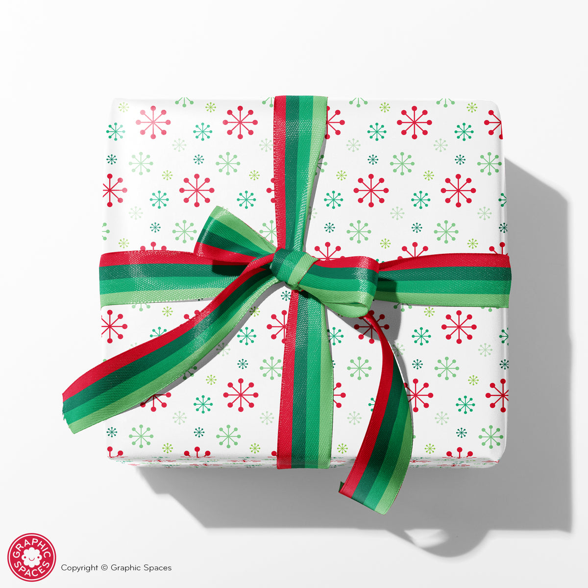 Set of 3 Assorted Christmas Wrapping Papers - CLASSIC