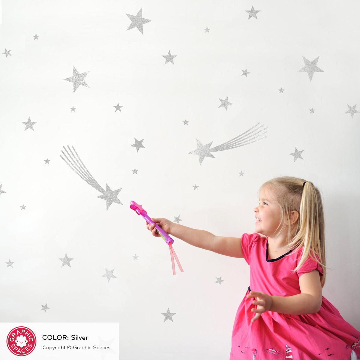 Star Fabric Wall Decals