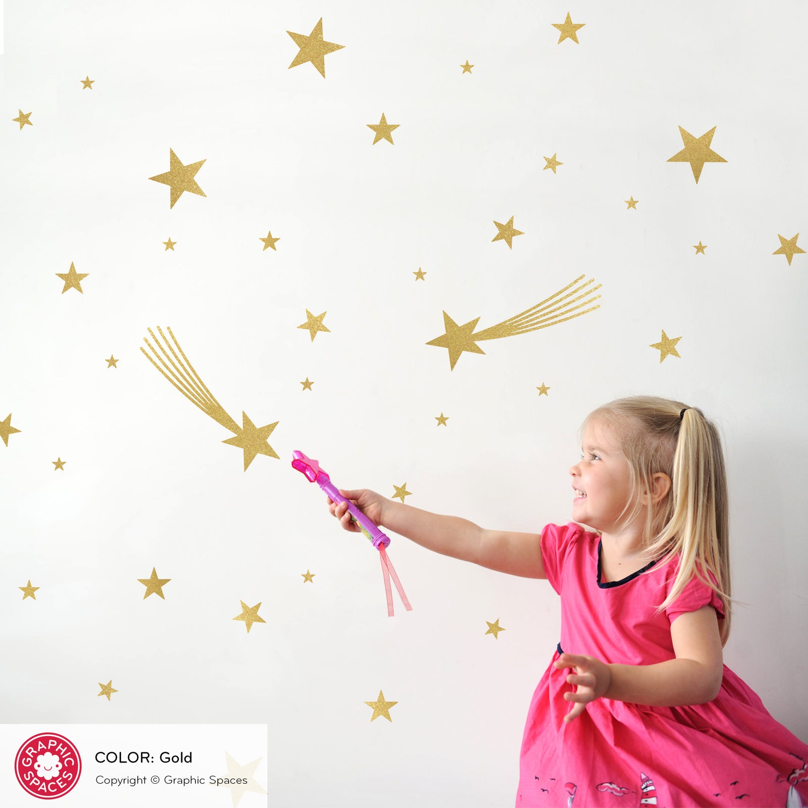 Kids Wall Decal - Stars Wall Decals - Graphic Spaces
