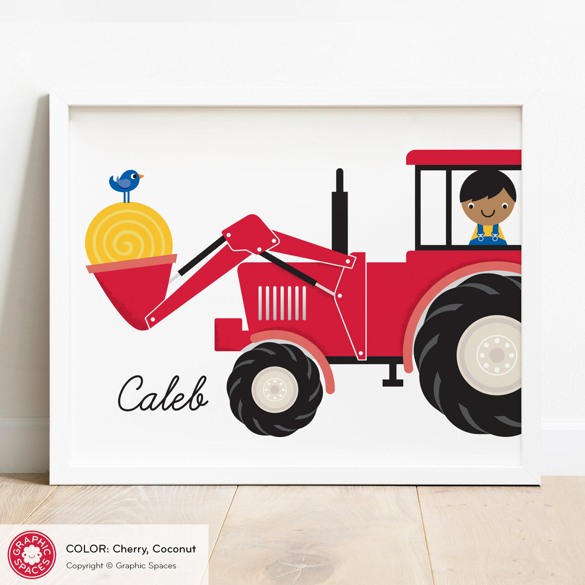 Tractor Art Print