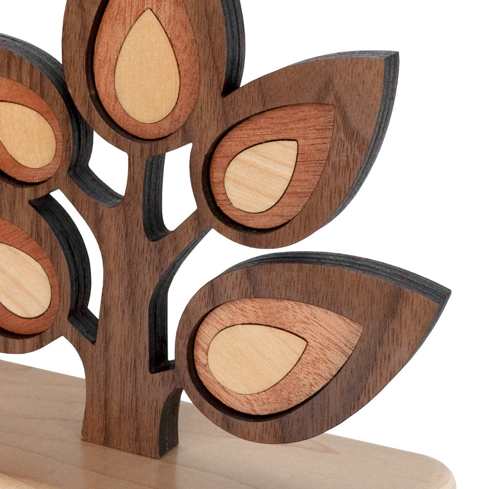 Sapling Tree Branch Wooden Bookend for woodland animal nursery decor handmade by Graphic Spaces
